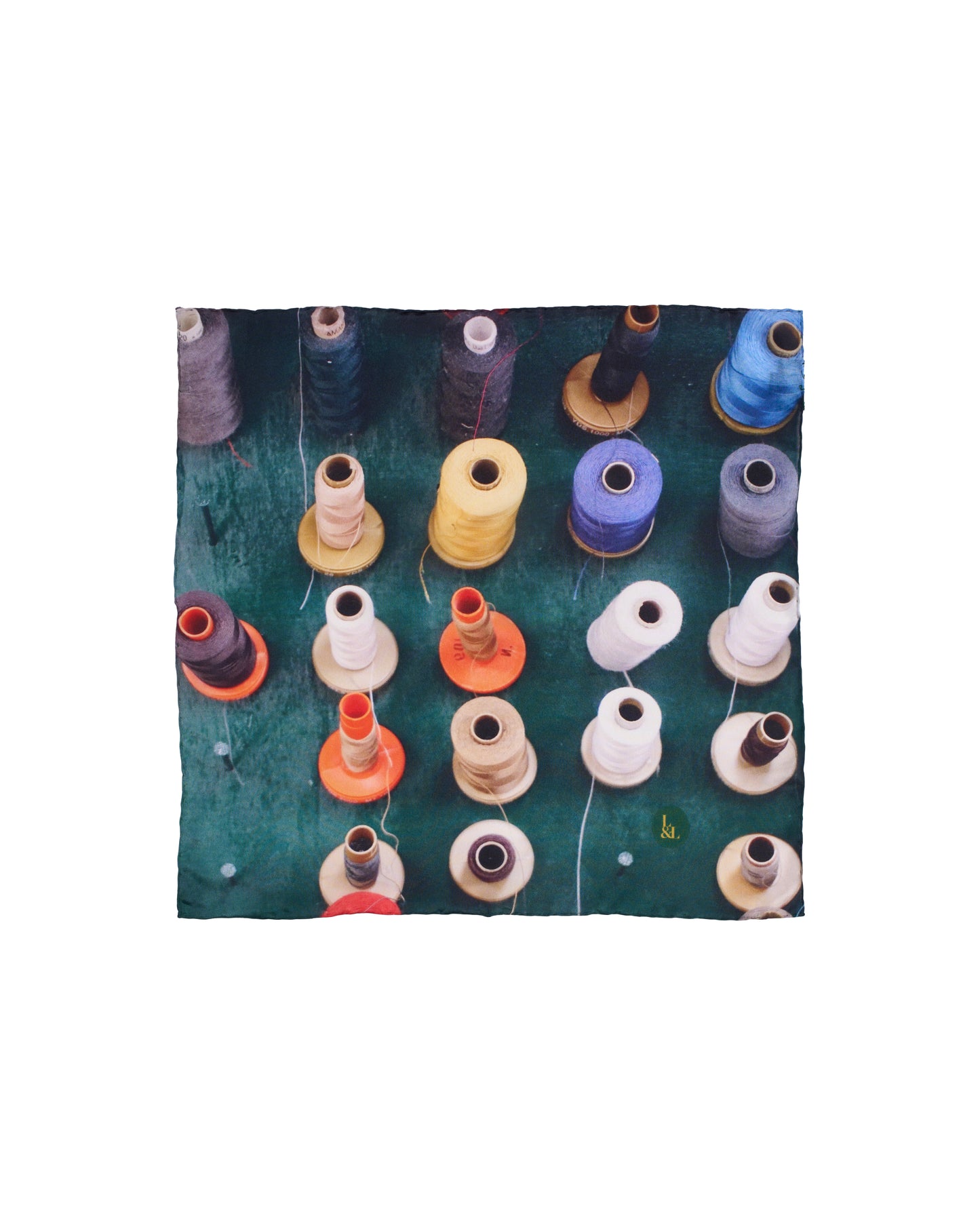 Pocket square - Silk - Threads photograph