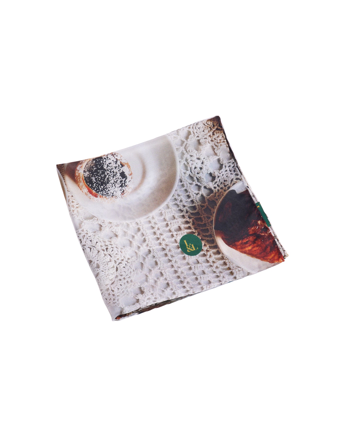 Pocket square - Silk - Café photograph