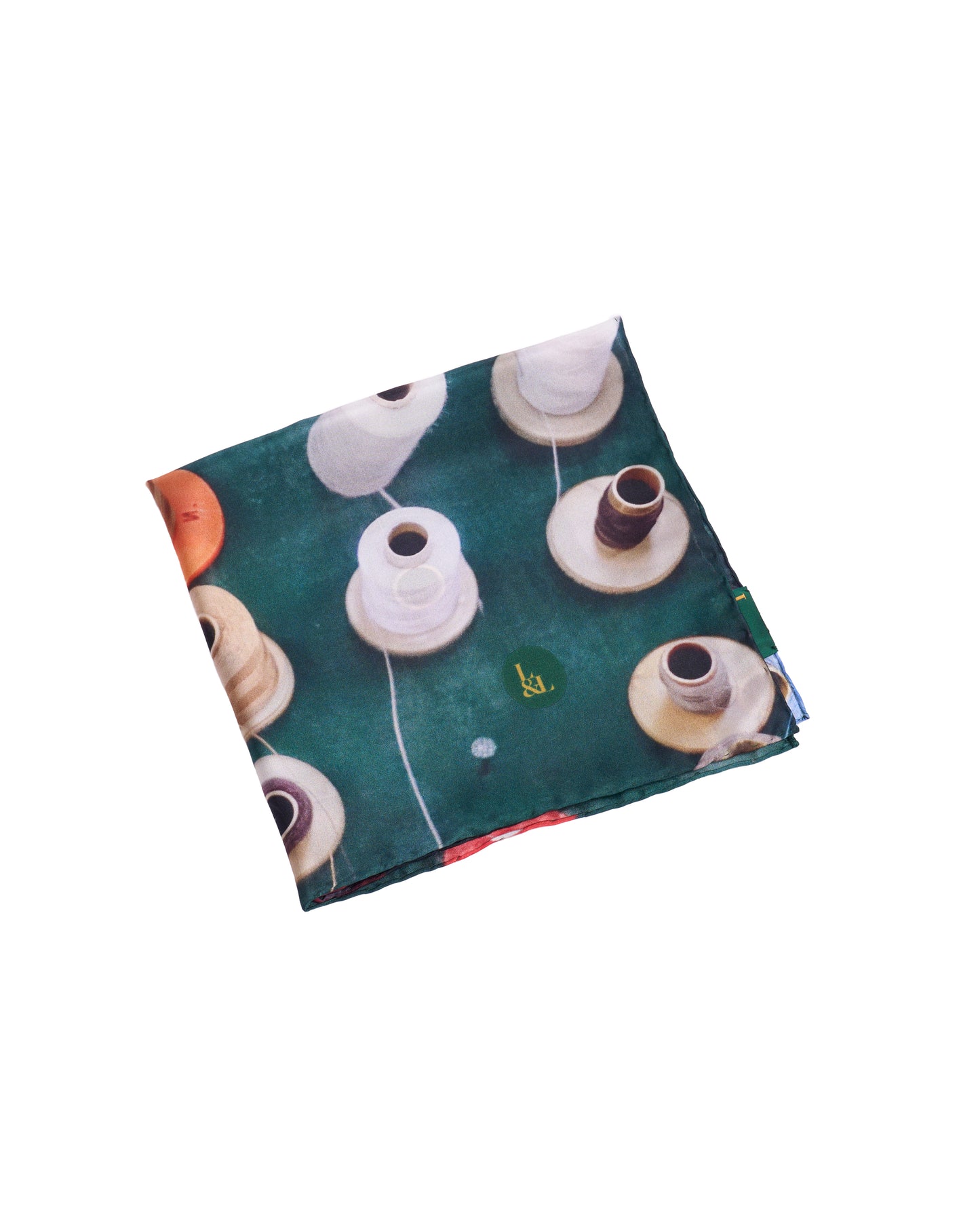 Pocket square - Silk - Threads photograph