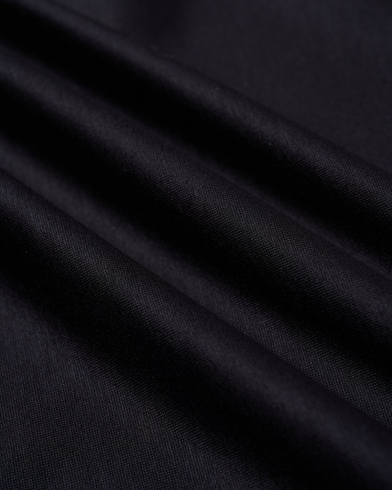 Crewneck cotton T-shirt - Black