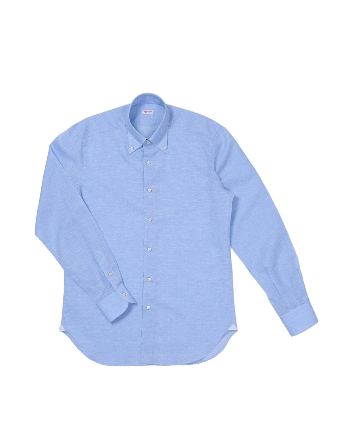 Button down shirt - Light blue linen
