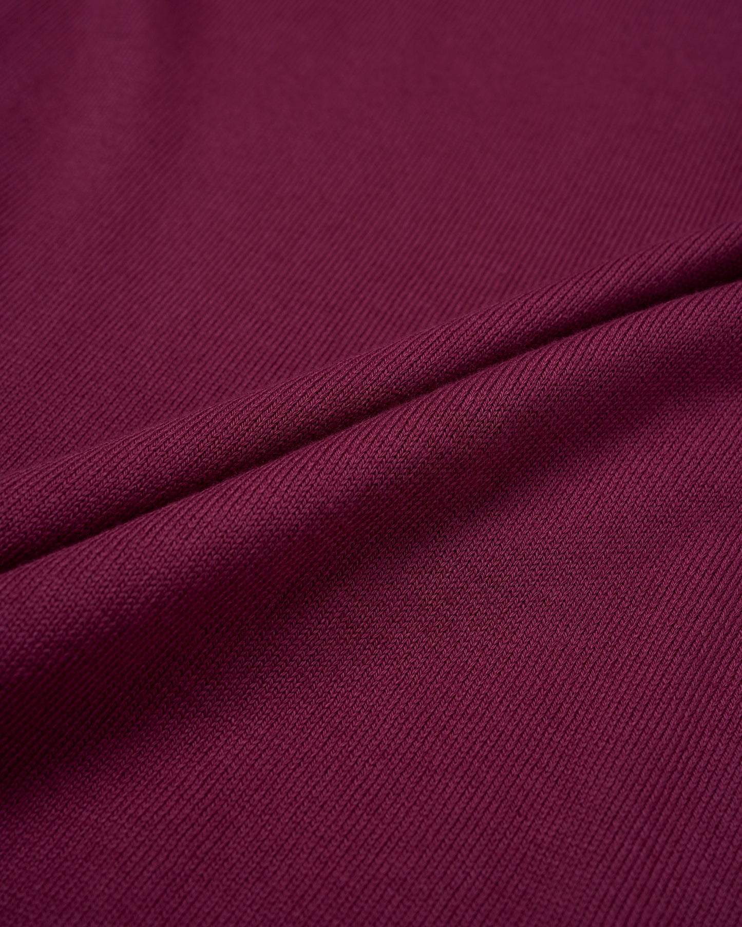 Crewneck knitted cotton - Maroon