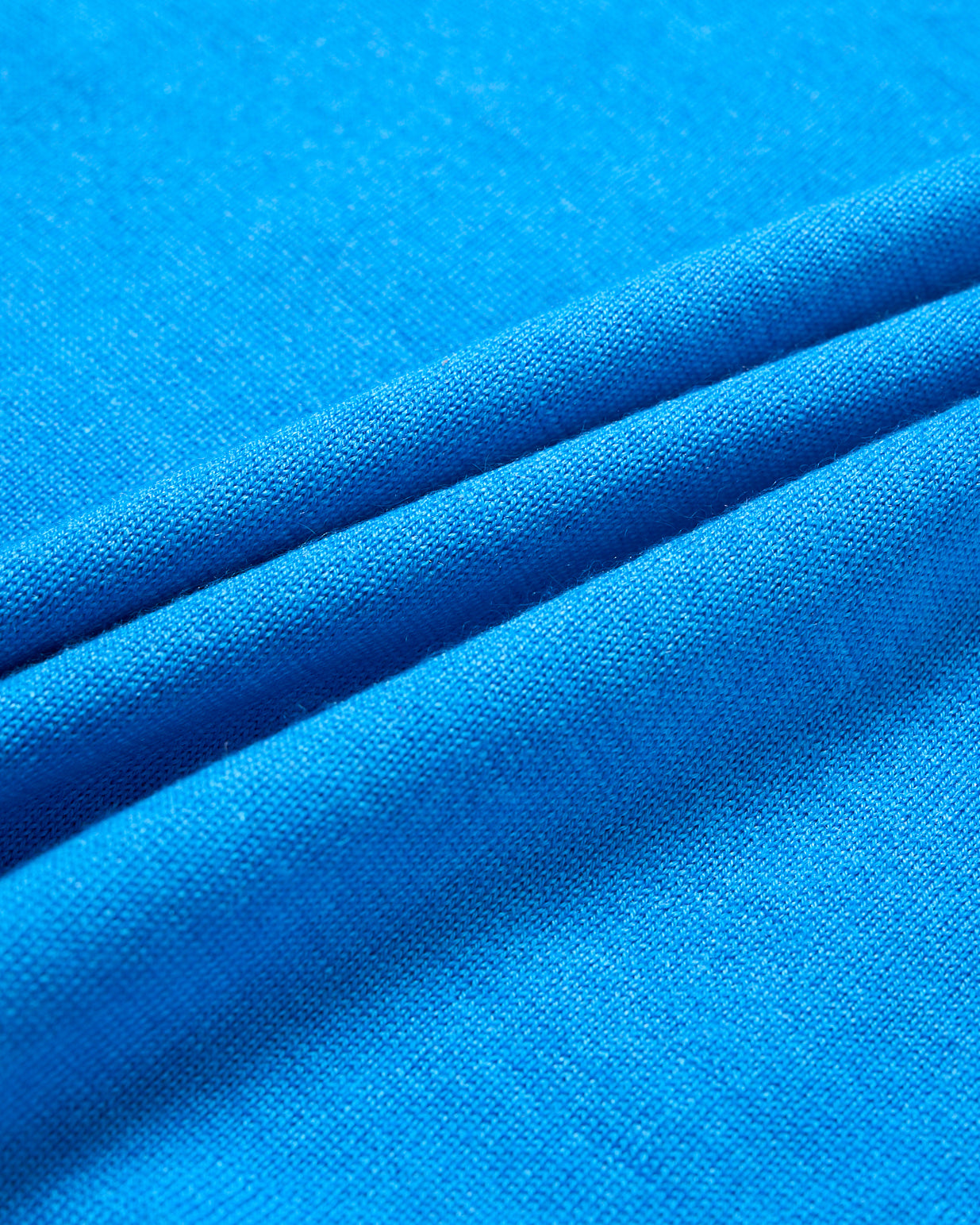 Roll neck cashmere and silk sweater - Sky blue