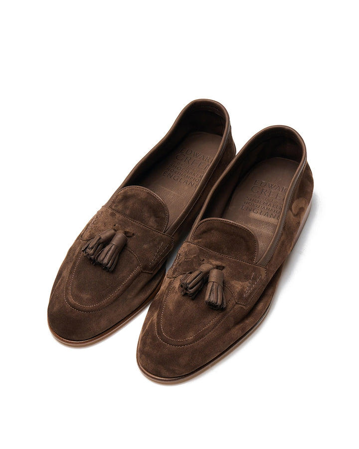 Portland - Brown pepper baby calf suede - Last 389