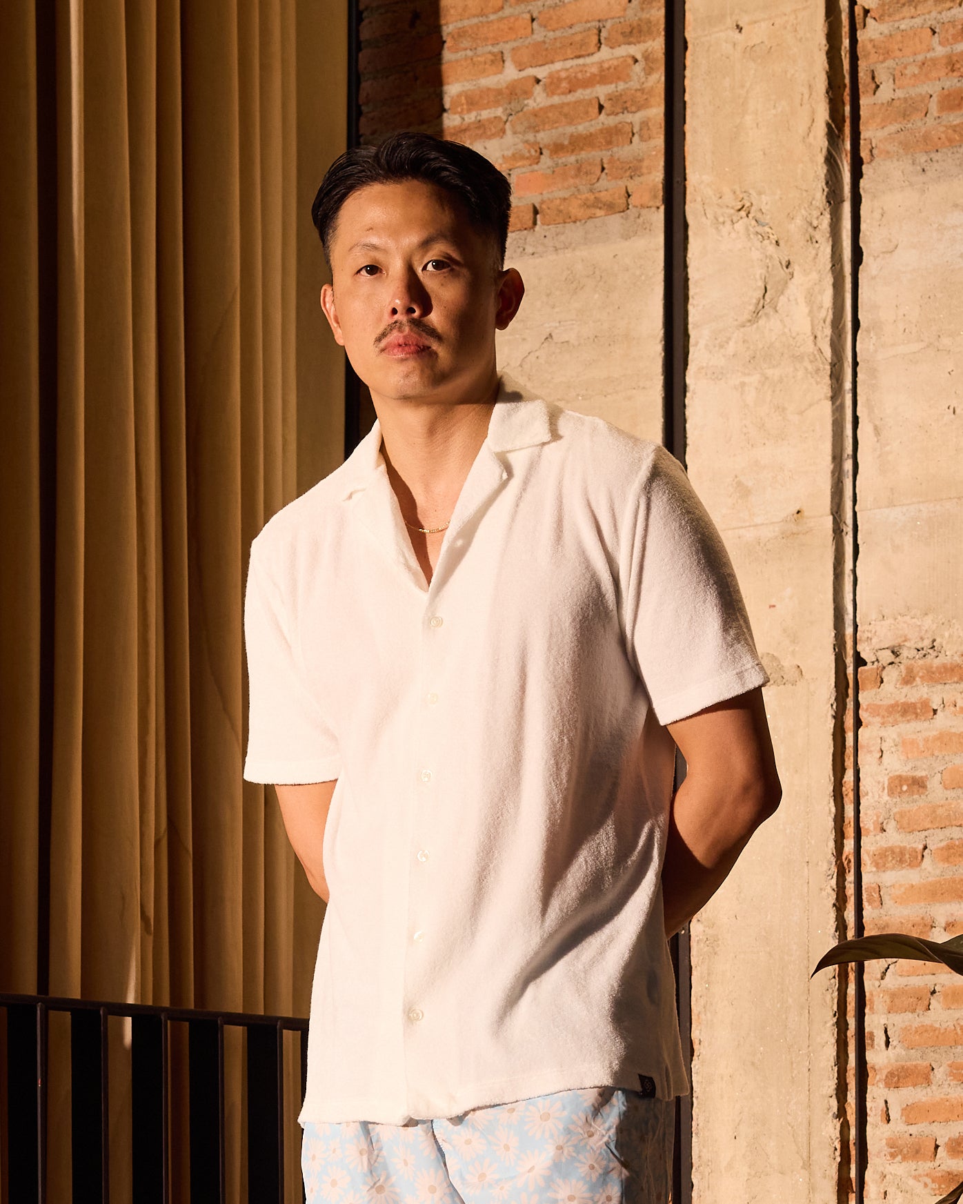 Terrycloth shirt - White