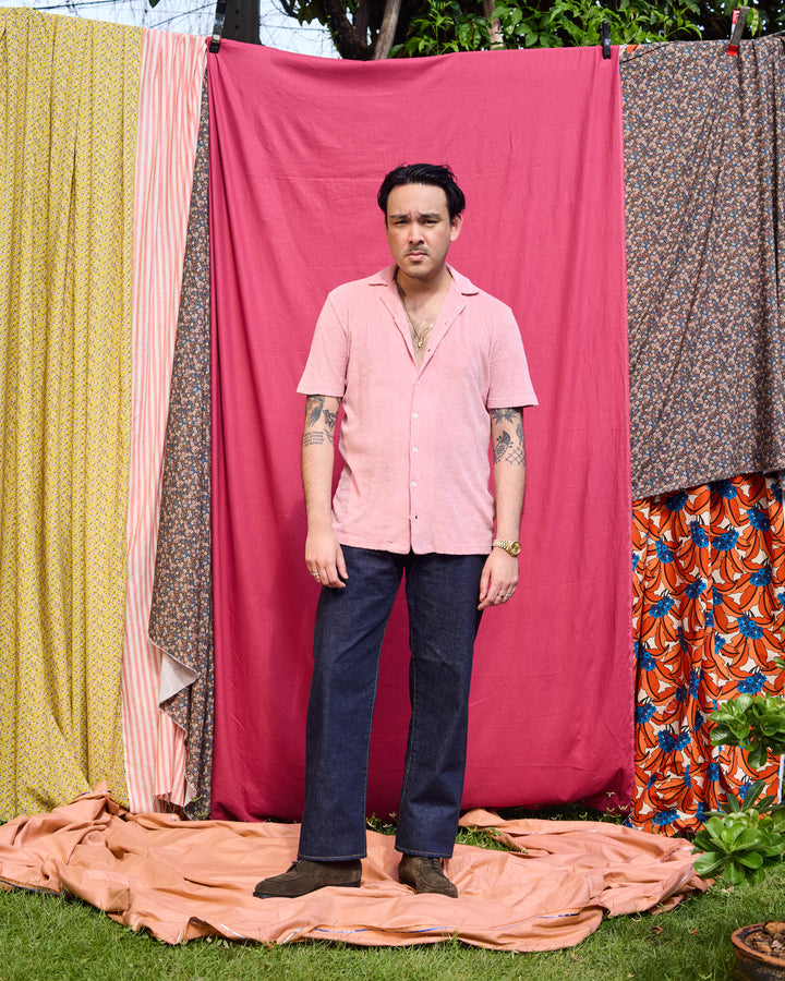 Terrycloth shirt - Pink