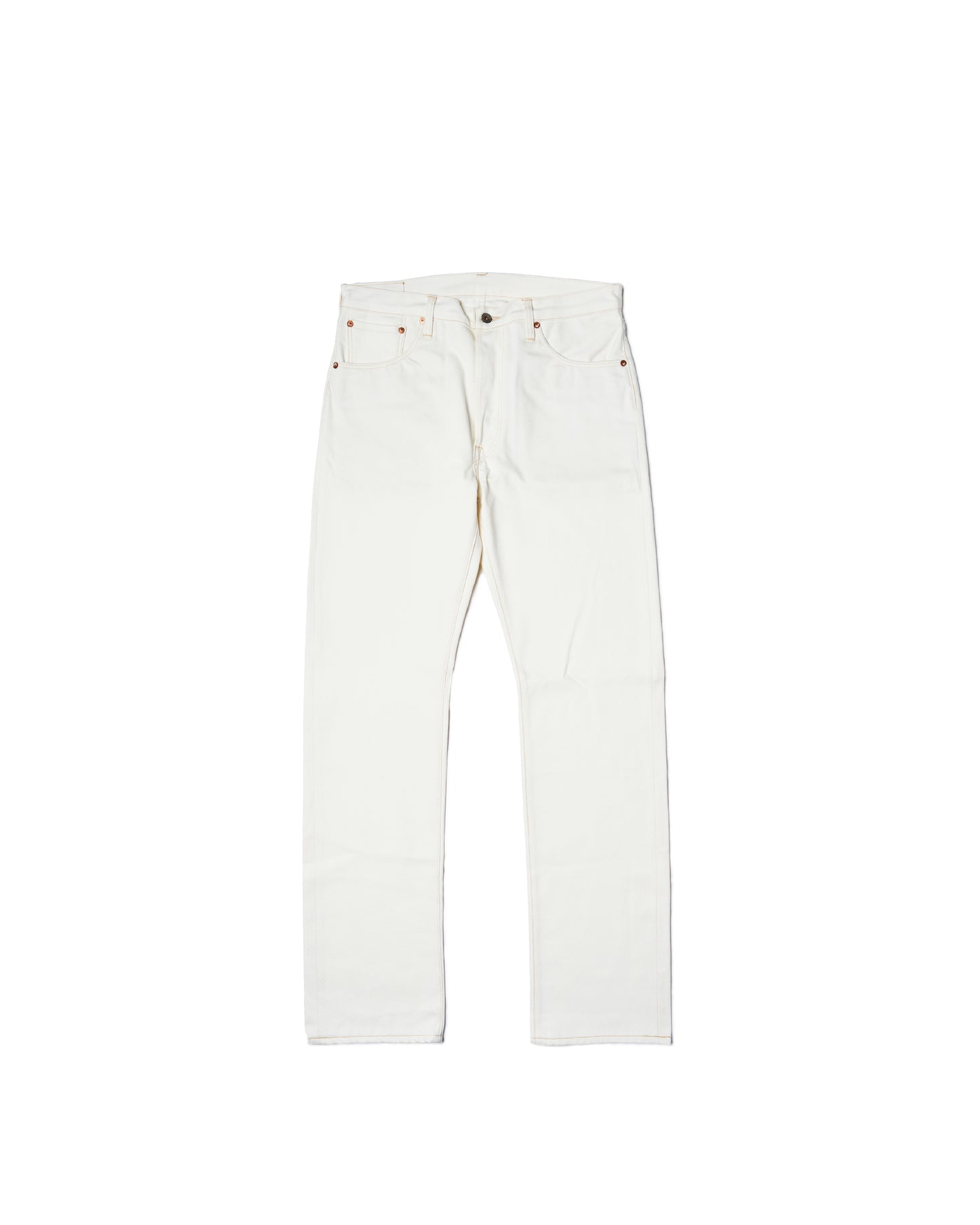 Denim trousers 505 - 14 oz Kiyama Sanforized - Off white