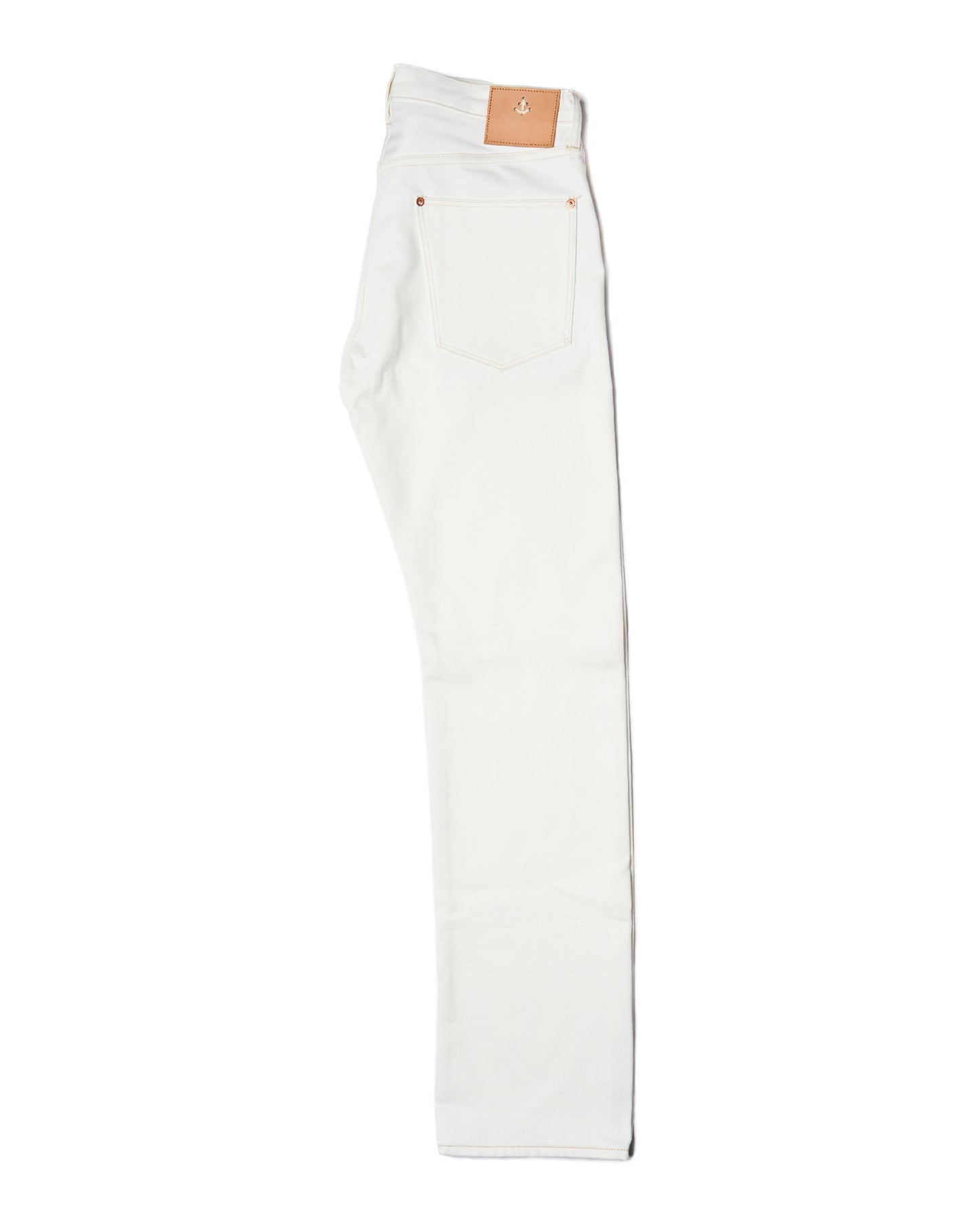 Denim trousers 505 - 14 oz Kiyama Sanforized - Off white