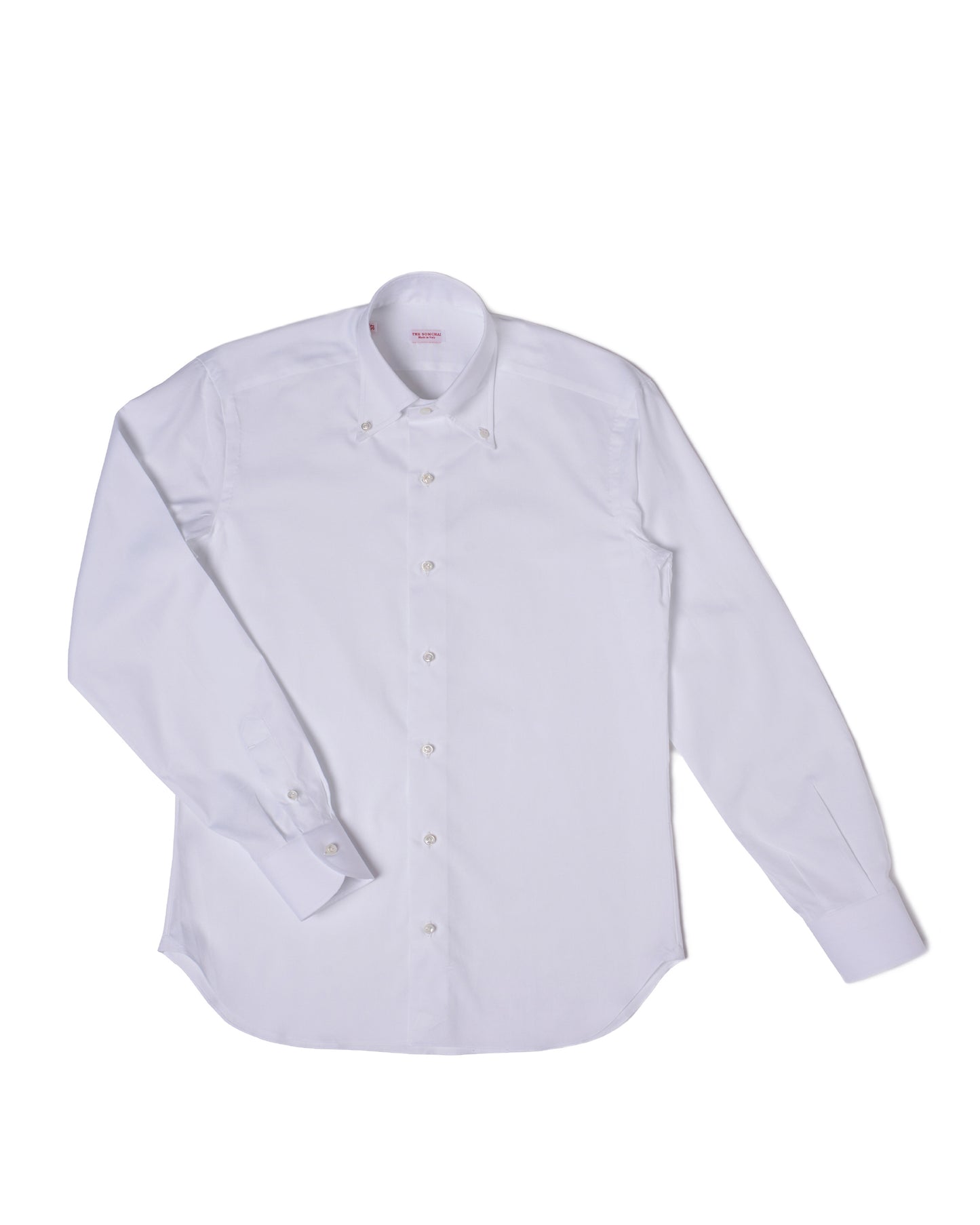 Button down shirt - White poplin cotton