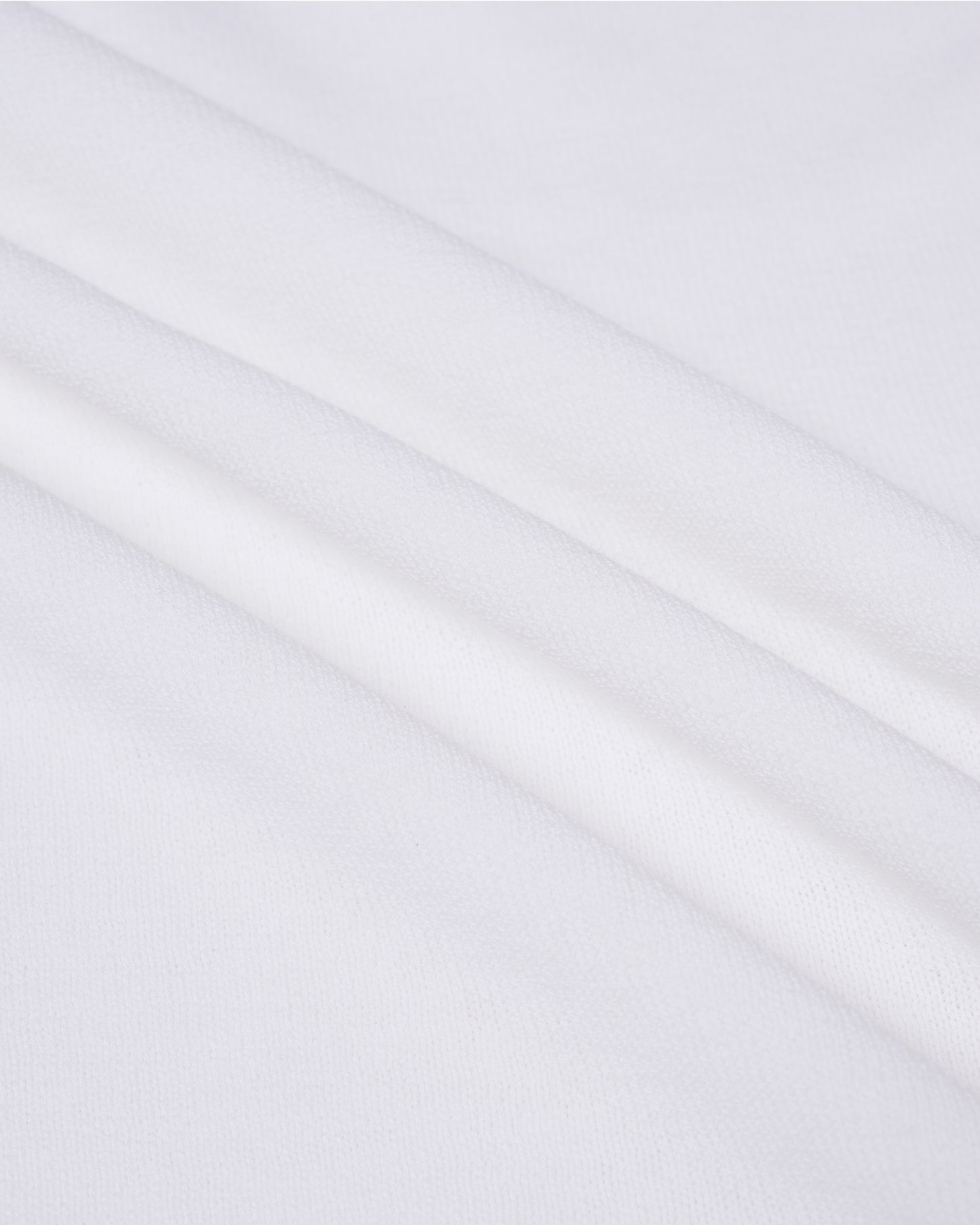 Knitted crewneck - white - crepe cotton