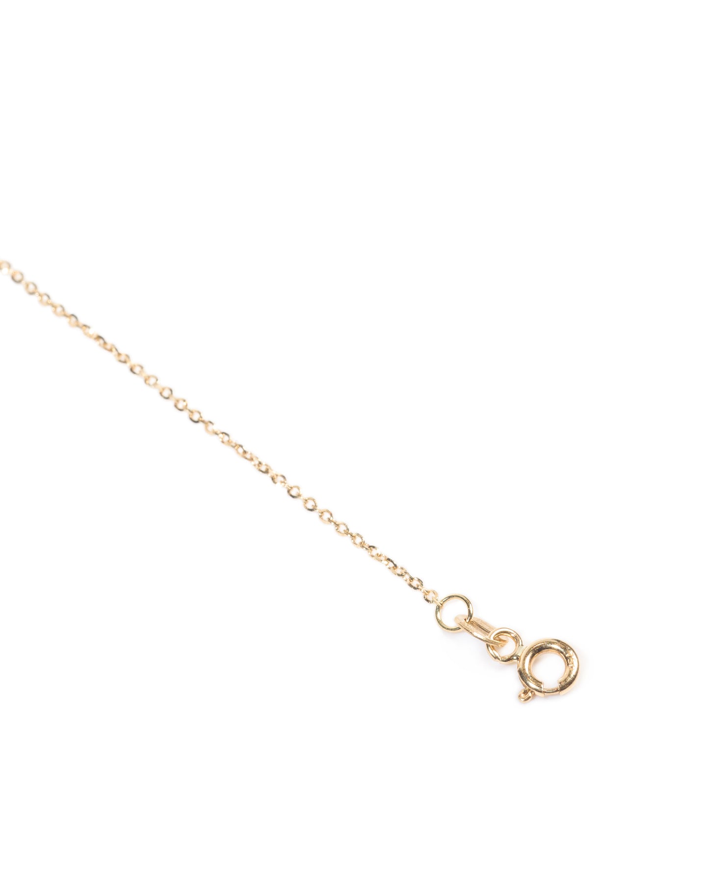 18K Gold Cable chain necklace