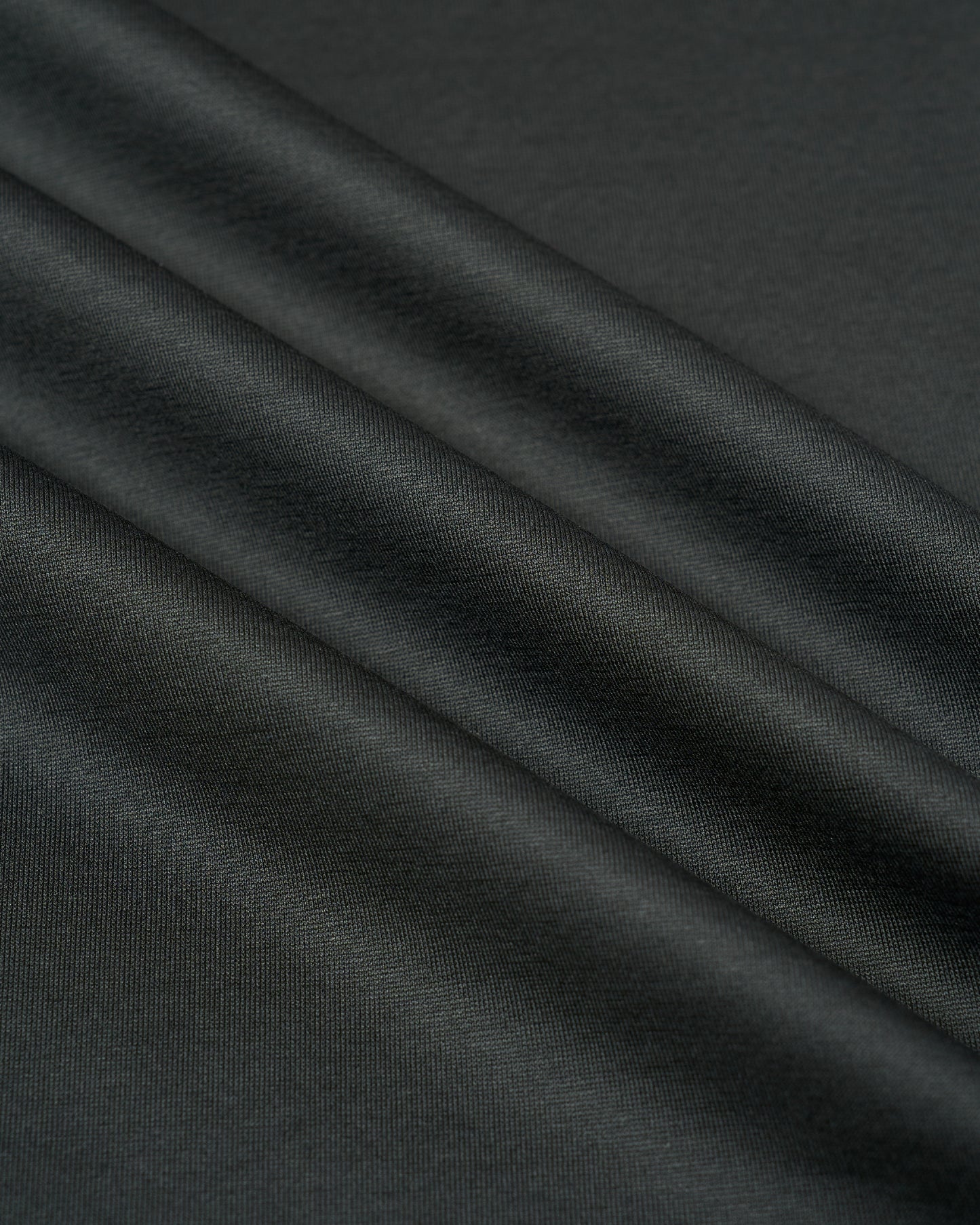 Crewneck cotton jersey T-shirt - Forest green