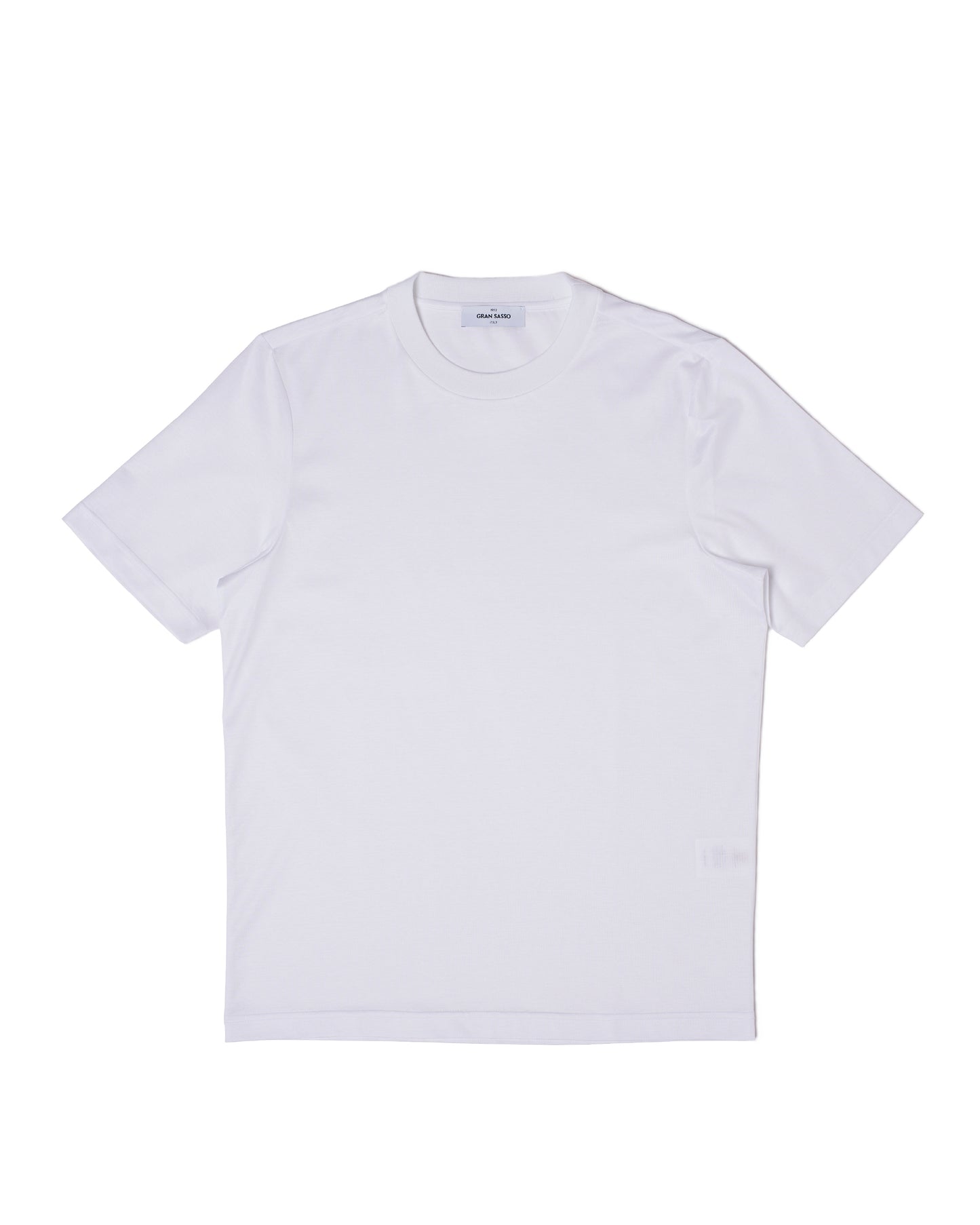 Crewneck cotton jersey T-shirt - White