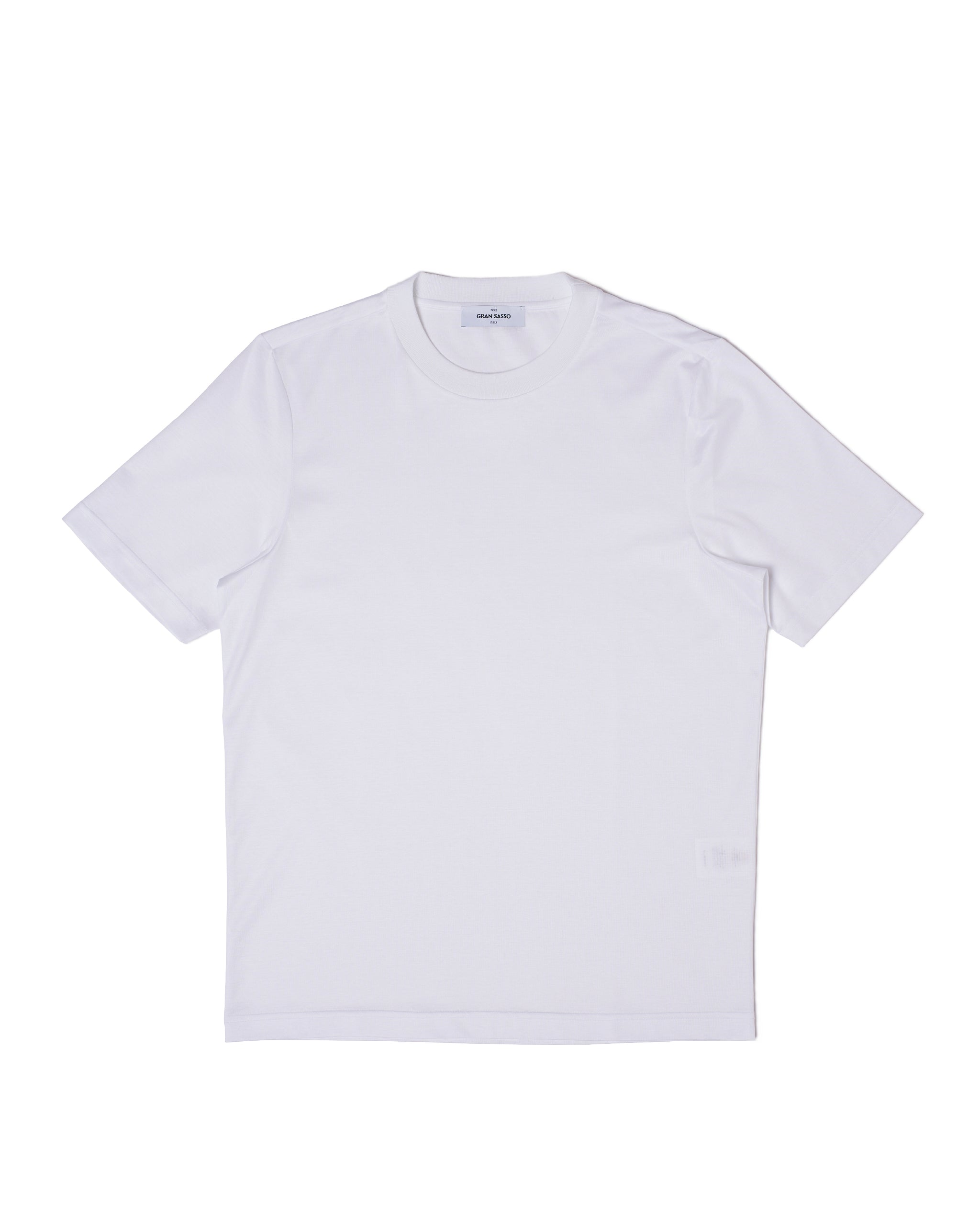 Crewneck cotton jersey T-shirt - White