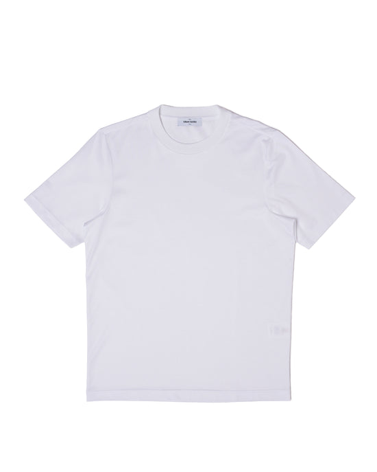 Crewneck cotton jersey T-shirt - White