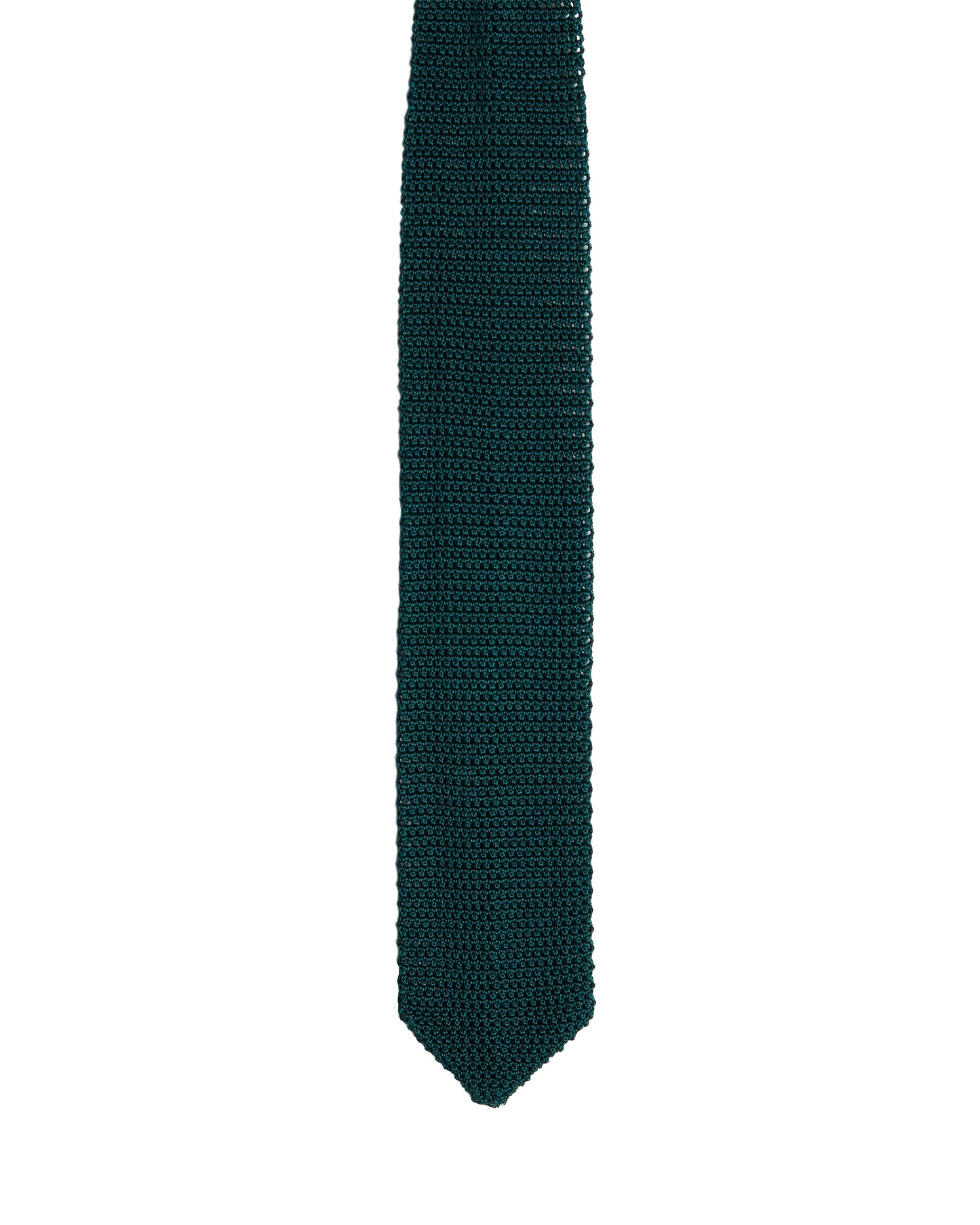 Knitted tie - Forest green