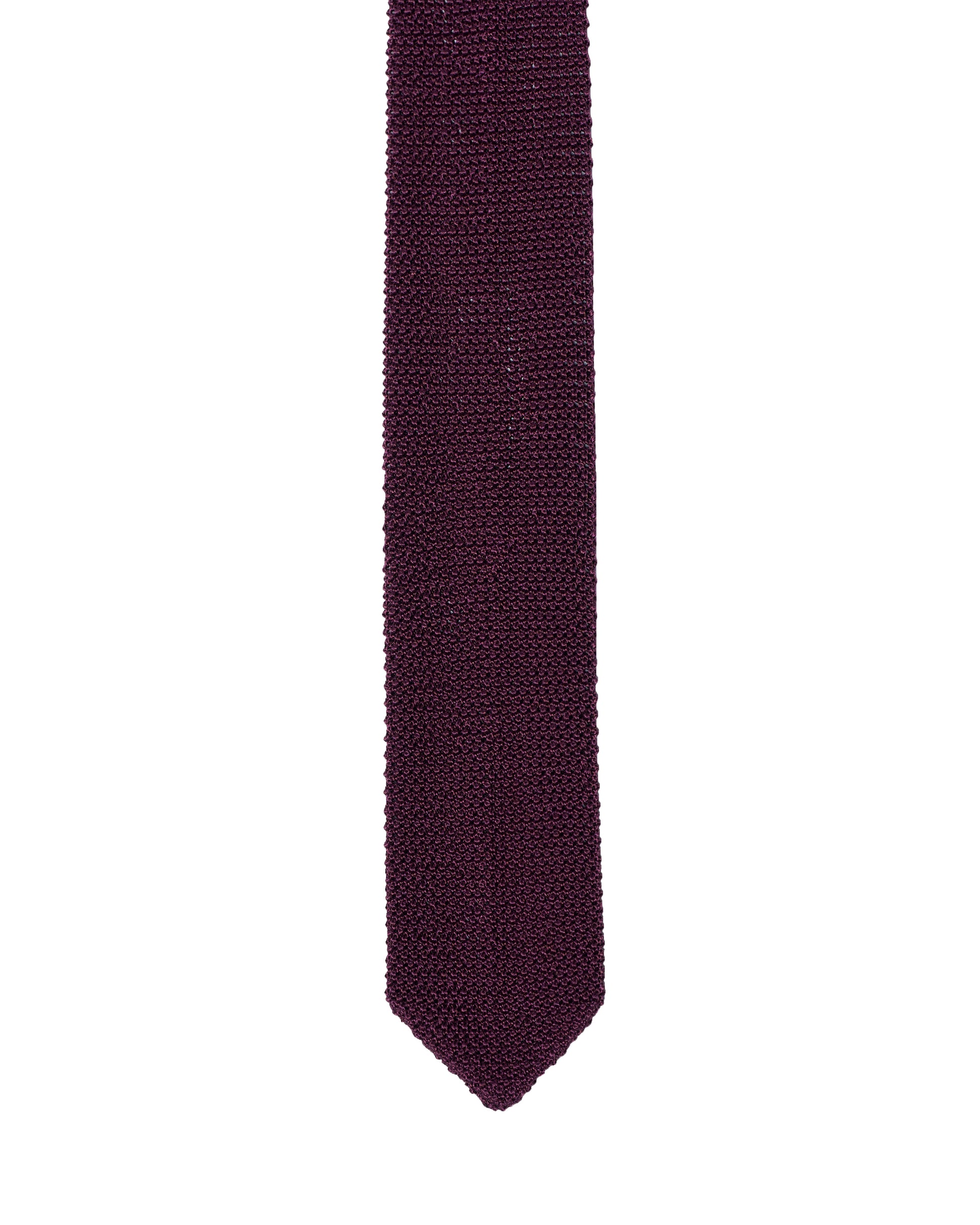 Knitted tie - Purple