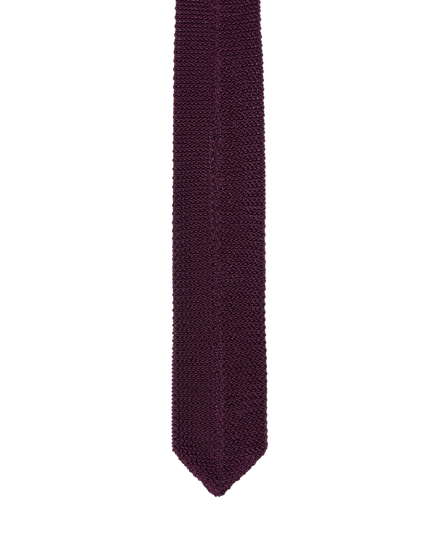 Knitted tie - Purple