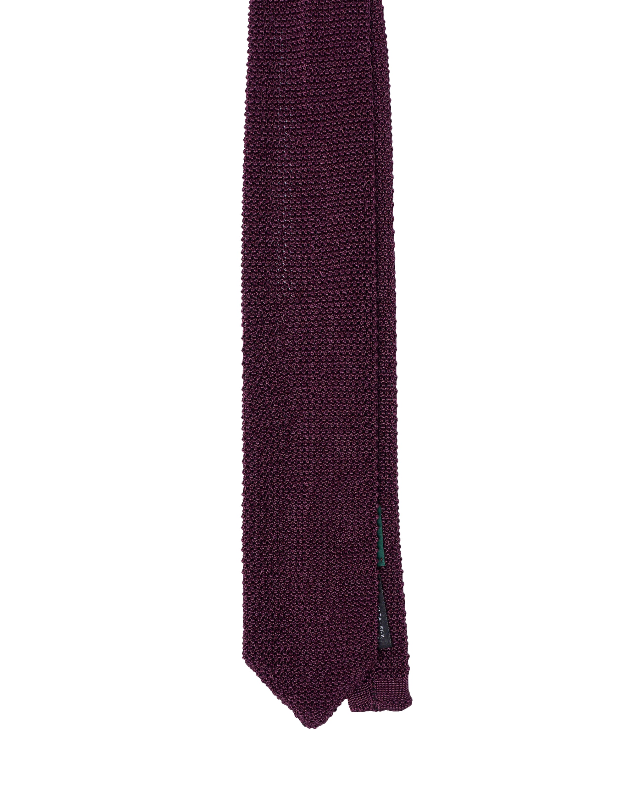 Knitted tie - Purple