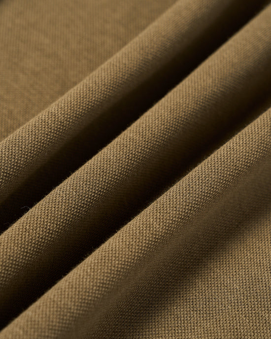Pique cotton polo - Dark brown