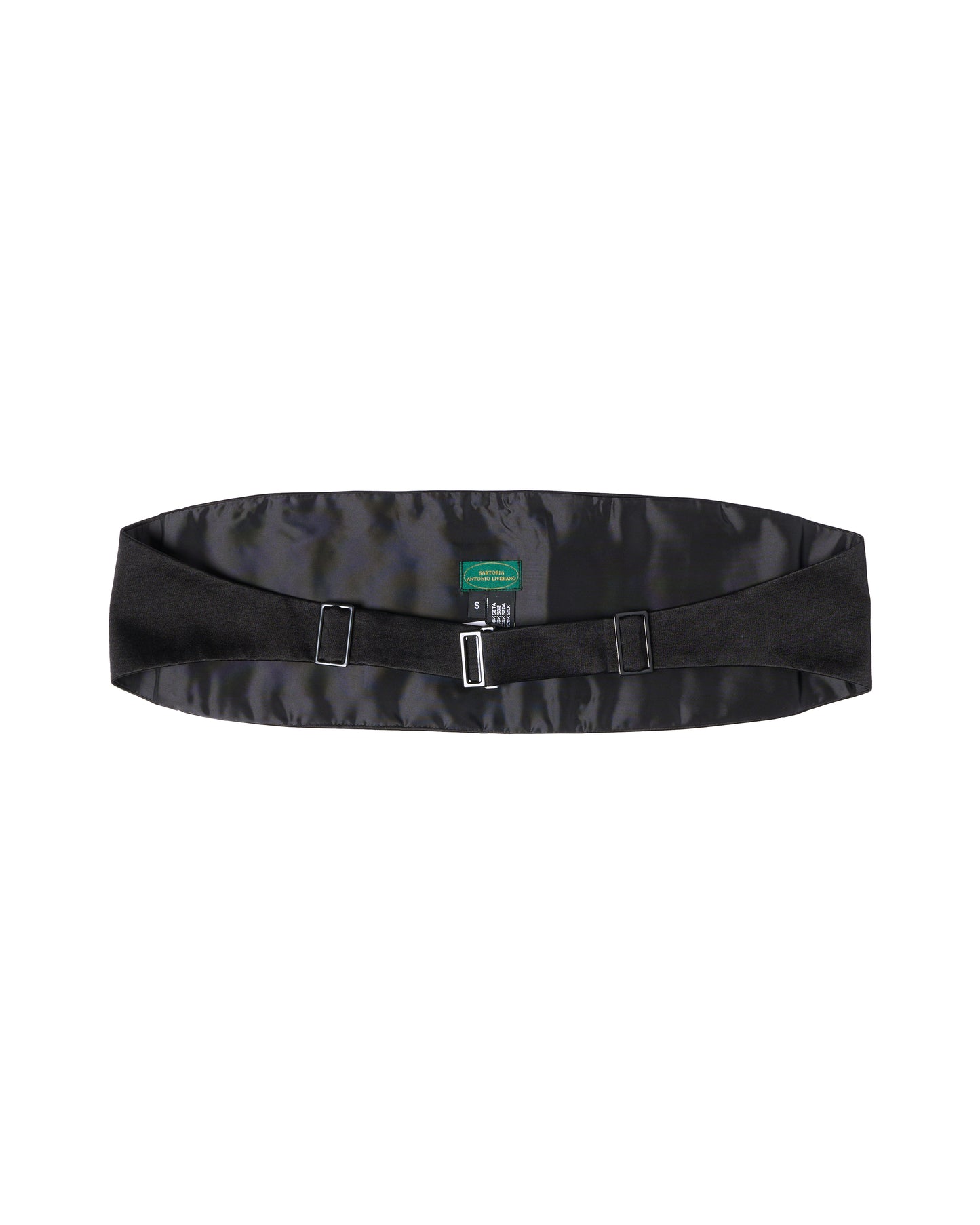 Cummerbund Satin silk - Black