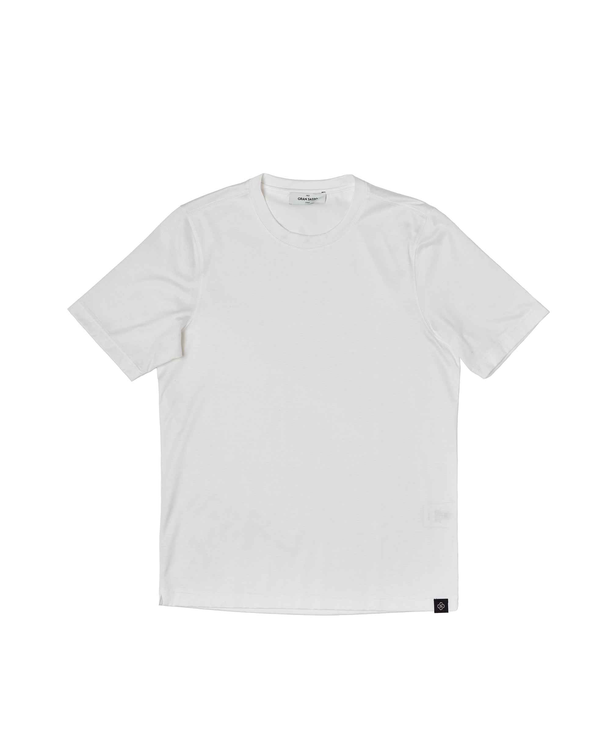 Crewneck cotton T-shirt - White