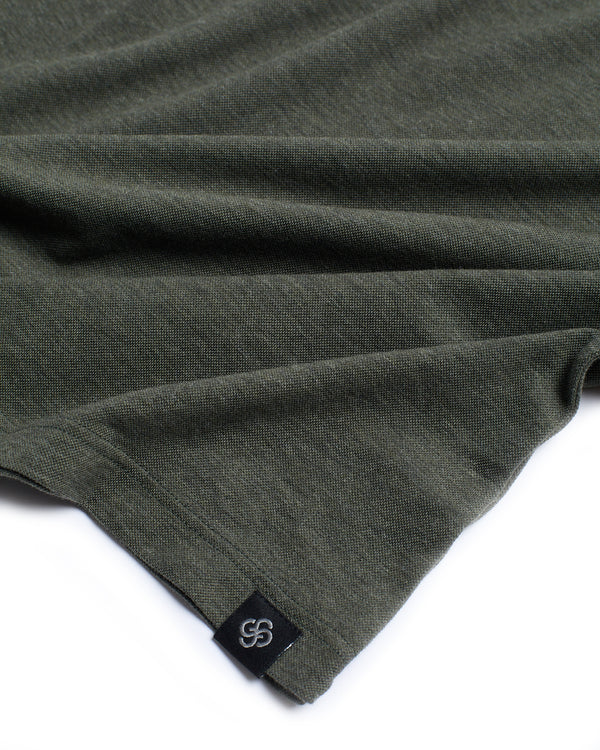 T-shirt pique - Military green - CO