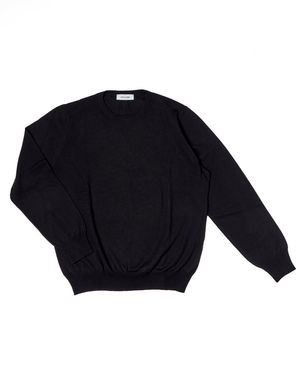 Sweater - Knitted wool - Black