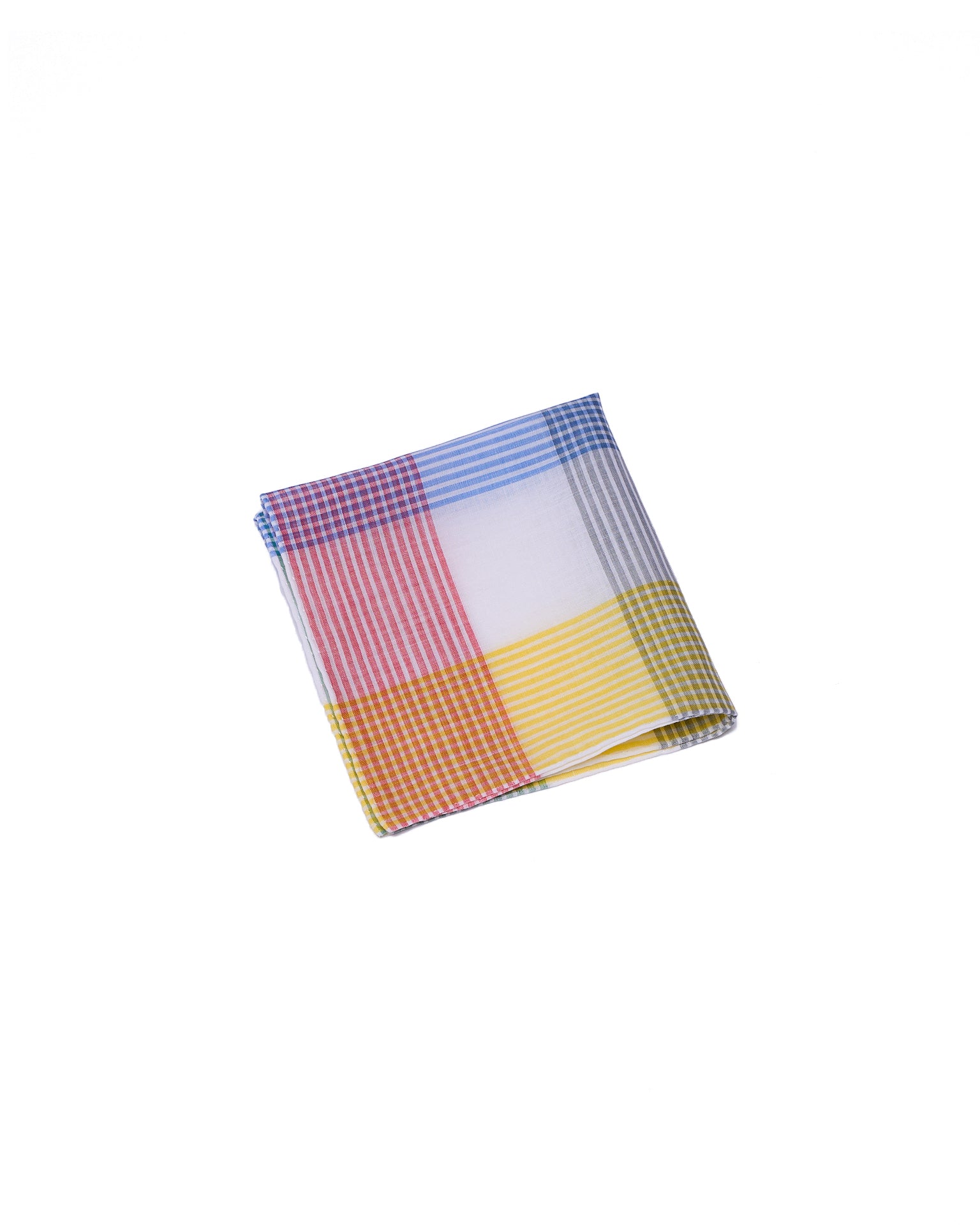 Pocket square - cotton - Baltimore yellow