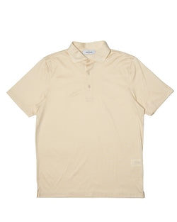 Polo short sleeves - Jersey cotton - Off white