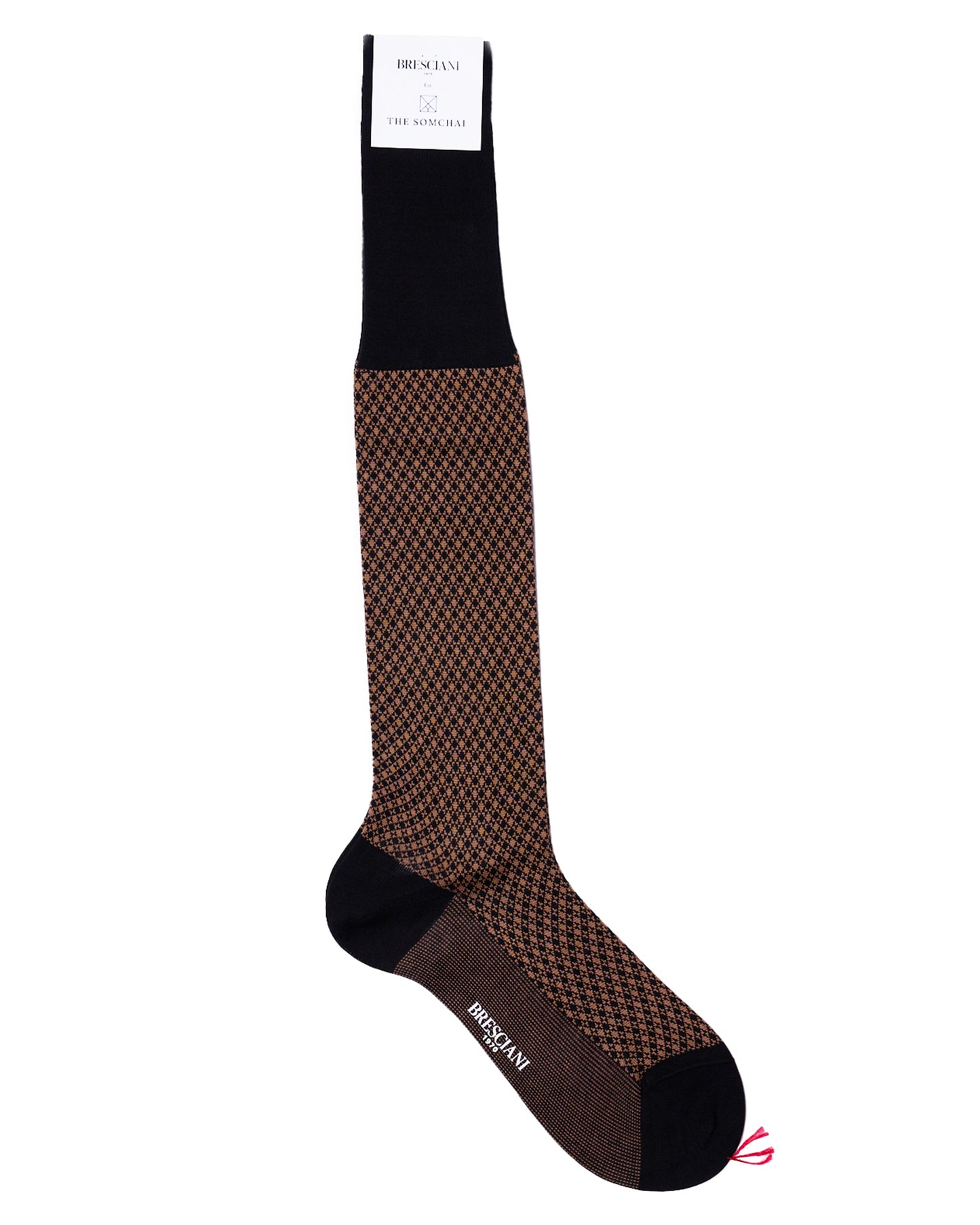 Knee length socks - Flush cotton  - Caffe Noce