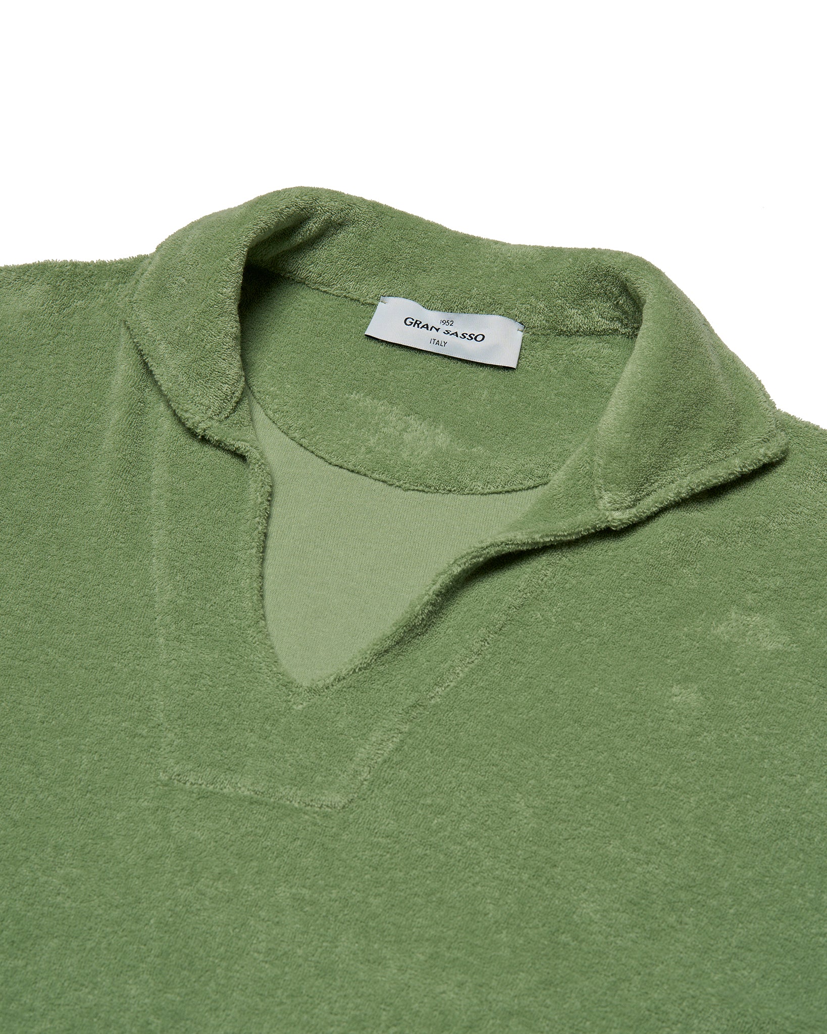 Terrycloth polo - Mint green