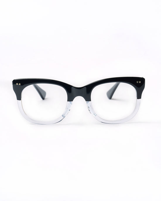 Tom model - Two tone frame - Black hinge - Black regular arm