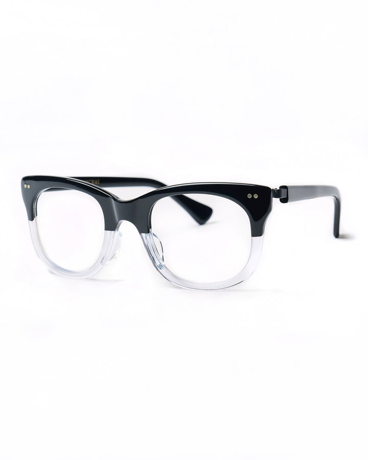 Tom model - Two tone frame - Black hinge - Black regular arm