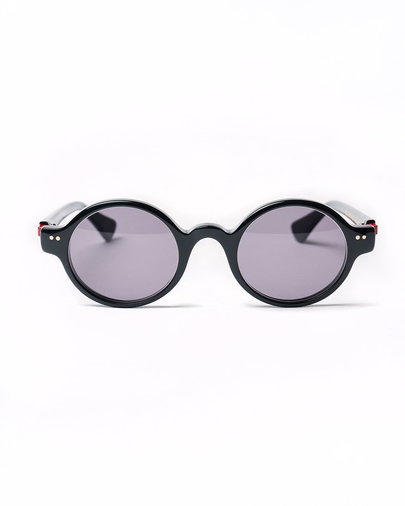 Robin model - Black frame - Red hinge - Black regular arm