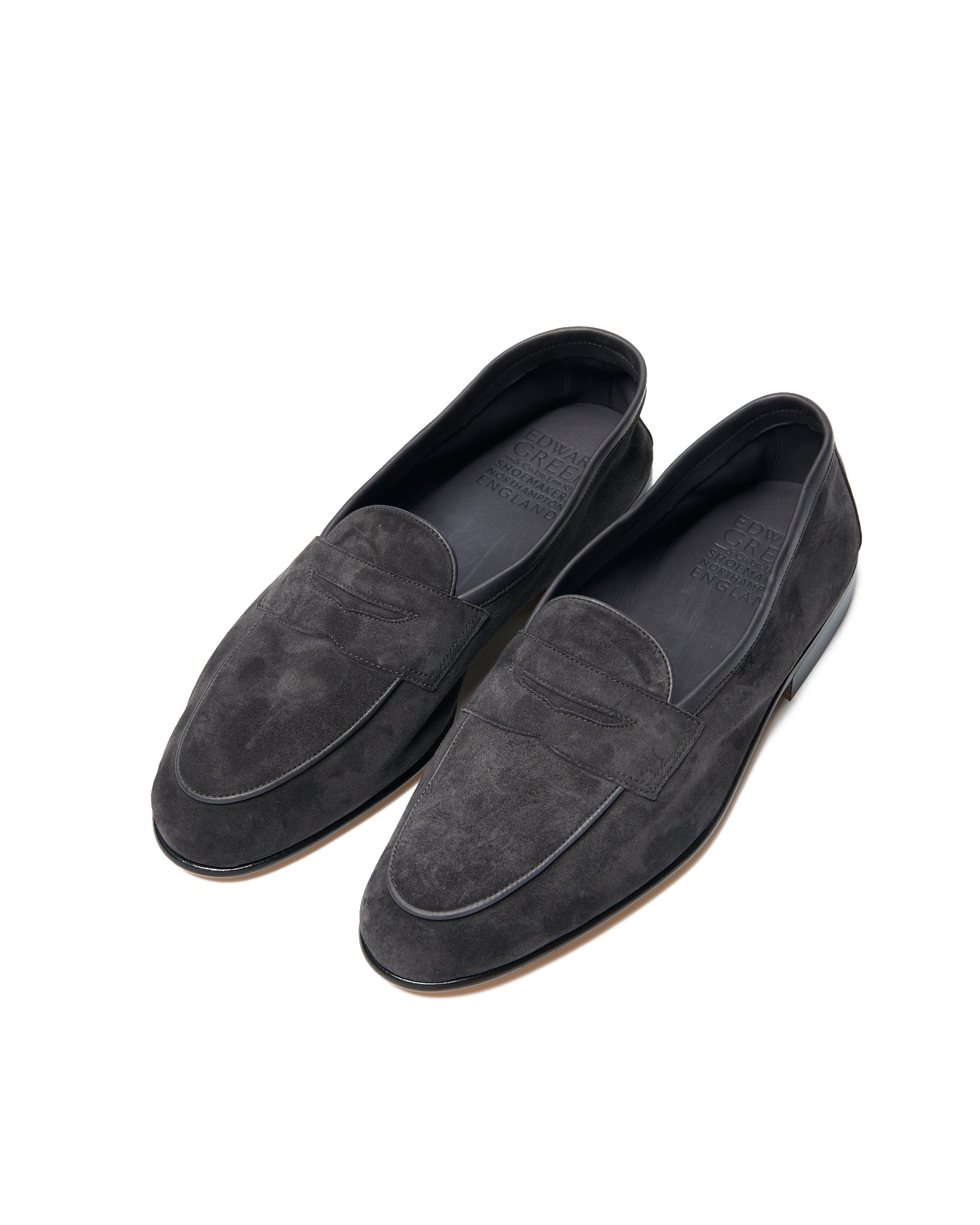 Polperro - Grey baby calf suede - Last 389