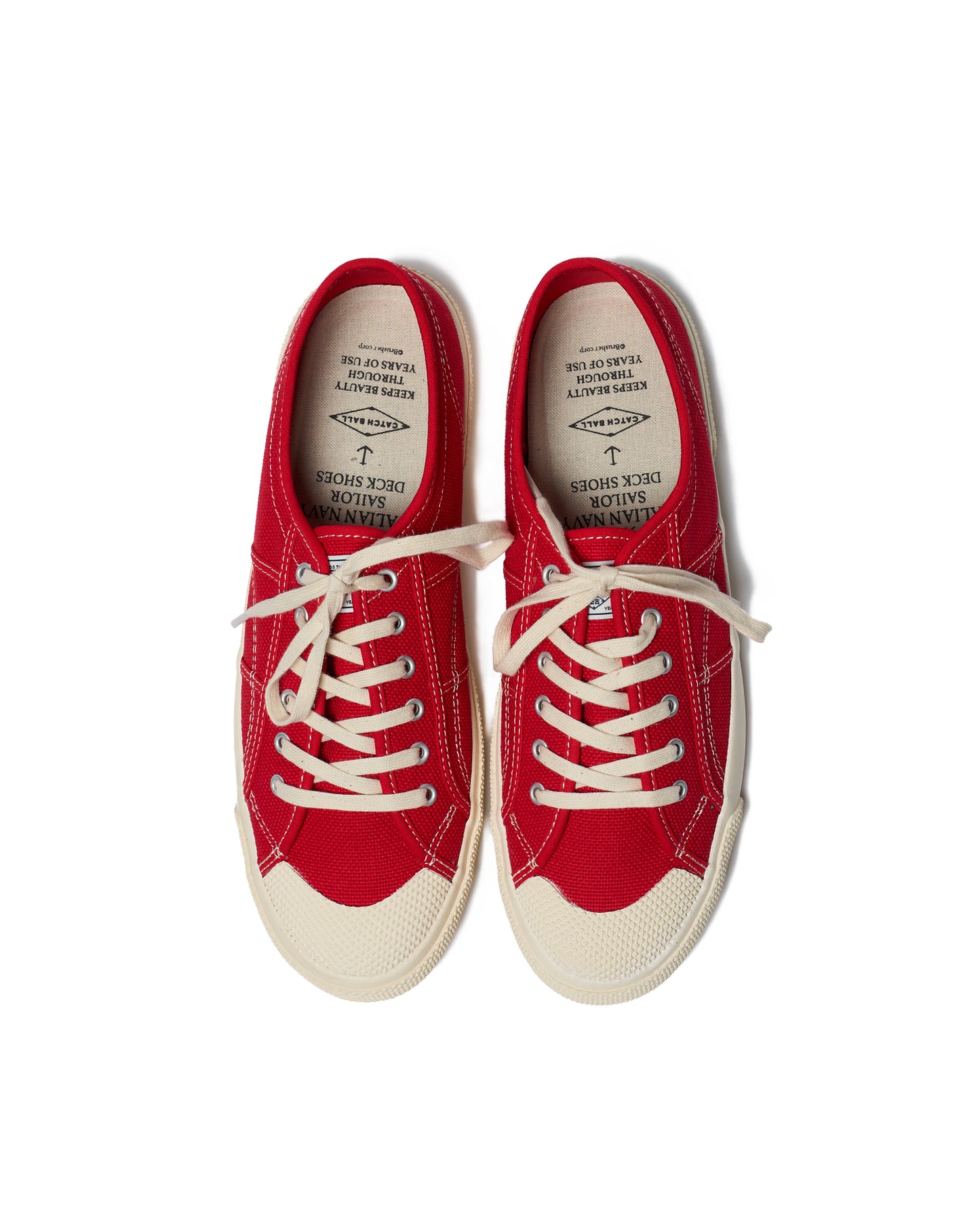 Marina militare shoes - Red