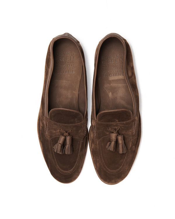 Portland - Brown pepper baby calf suede - Last 389