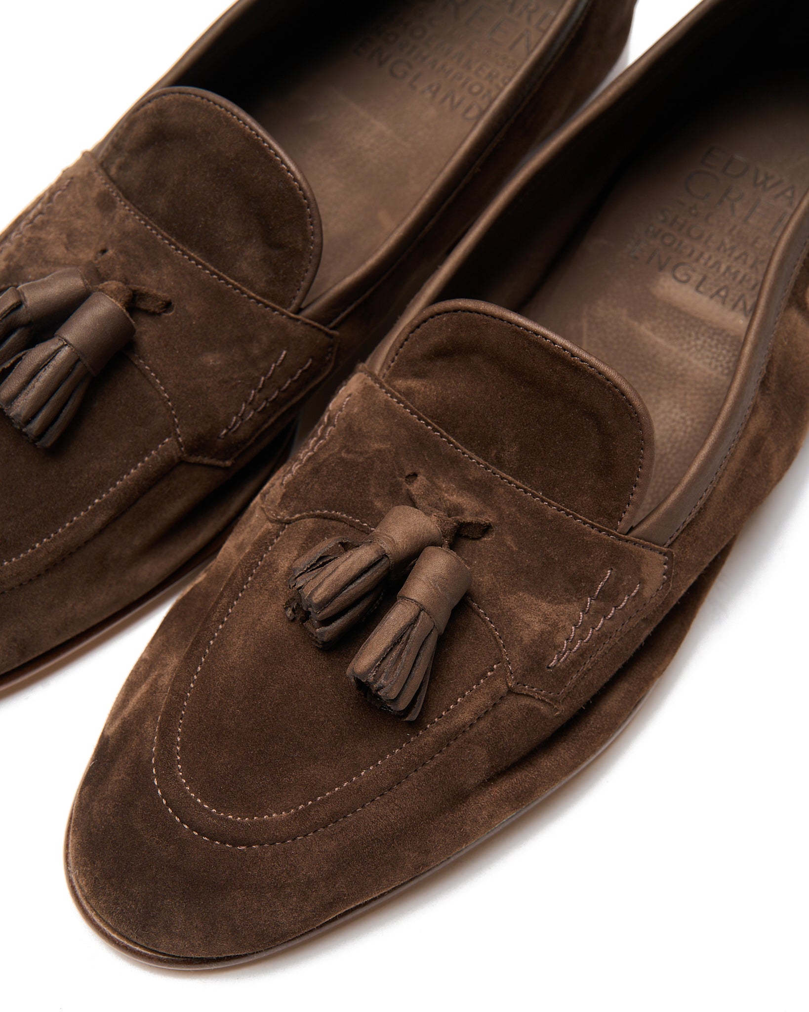 Portland - Brown pepper baby calf suede - Last 389