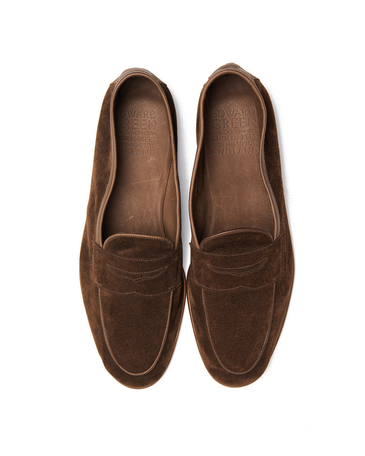 Polperro - Brown pepper baby calf suede - Last 389