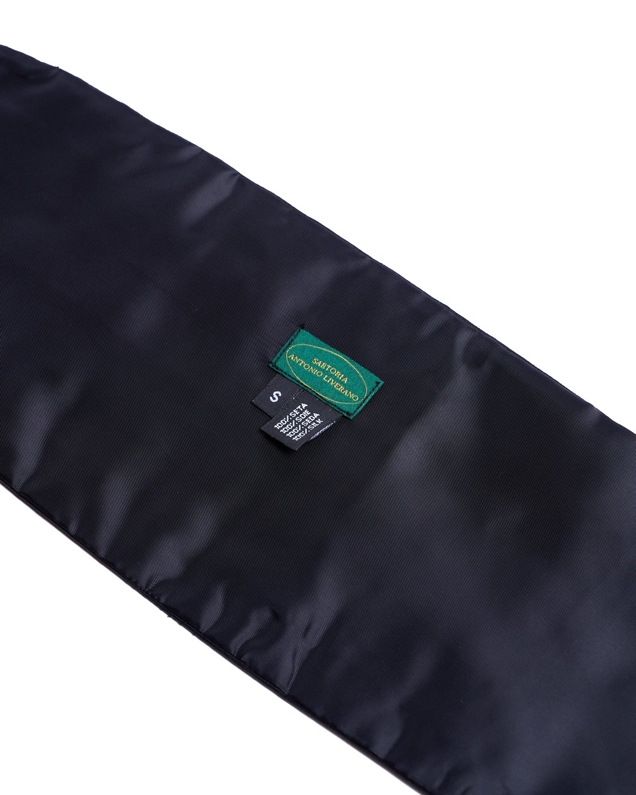 Cummerbund faille silk - Black