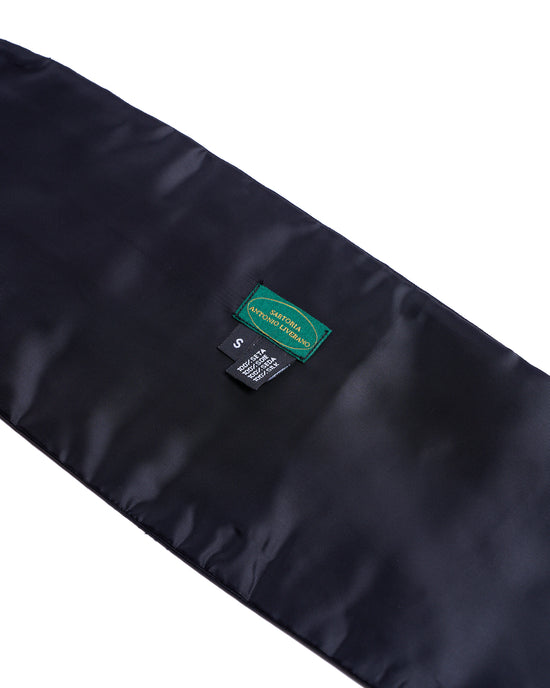 Cummerbund faille silk - Black