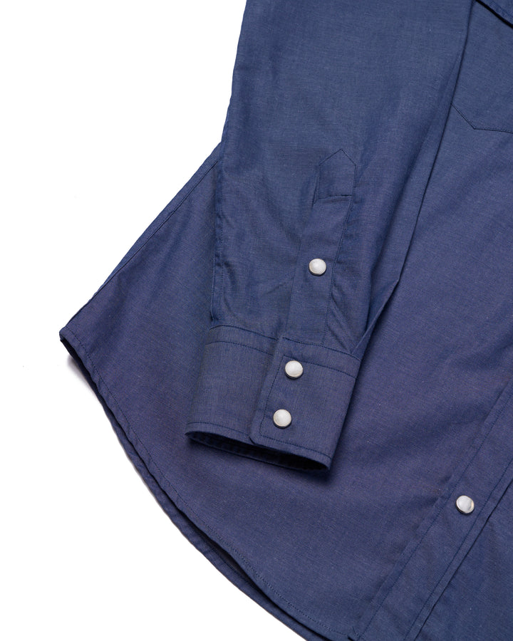 Western shirt - Chambray cotton