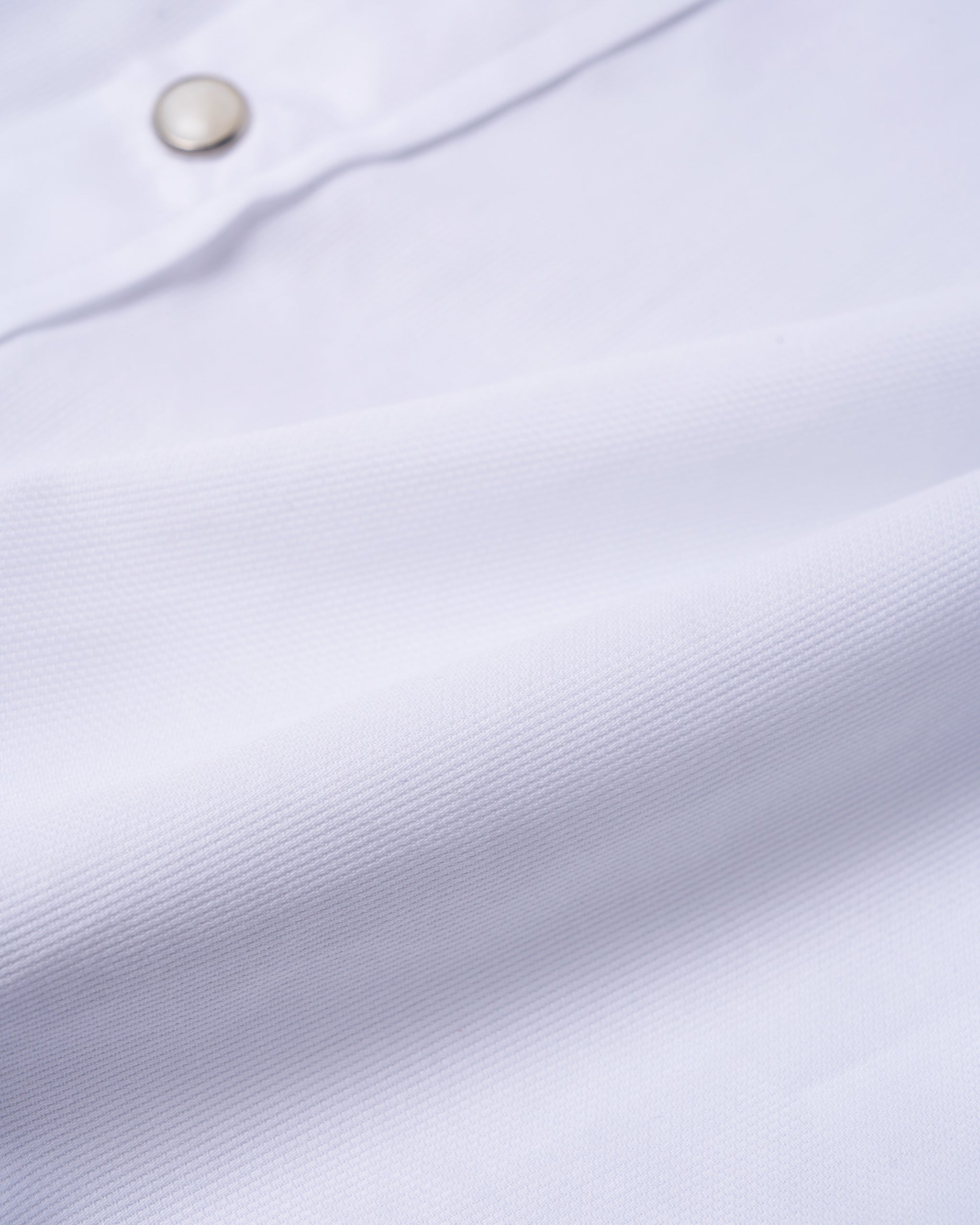 Western shirt - White poplin cotton