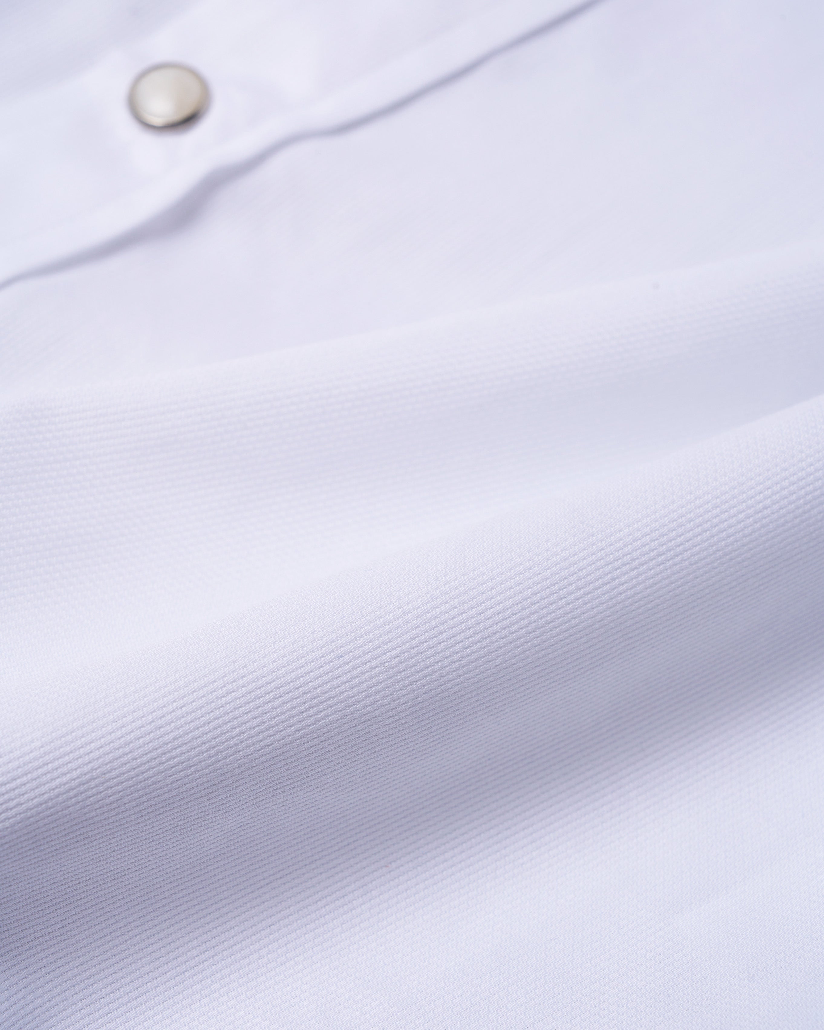 Western shirt - White poplin cotton