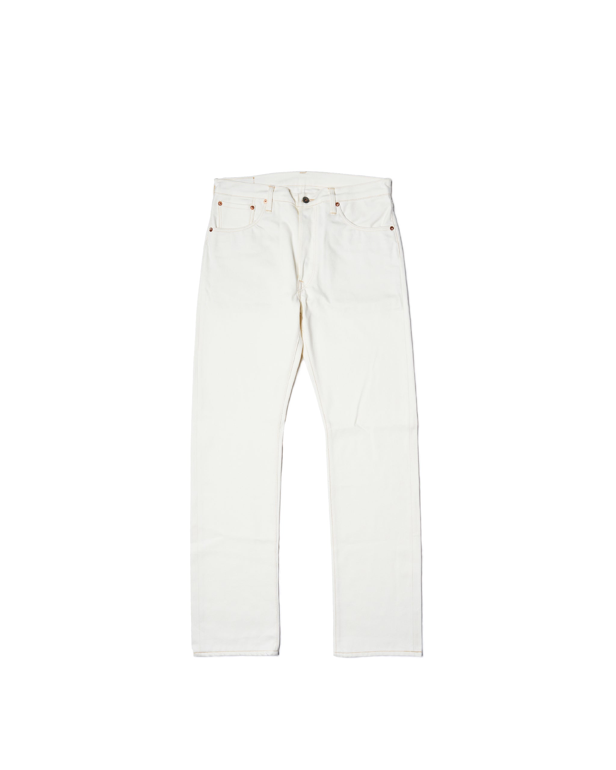 Denim trousers 505 - 14 oz Kiyama Sanforized - Off white