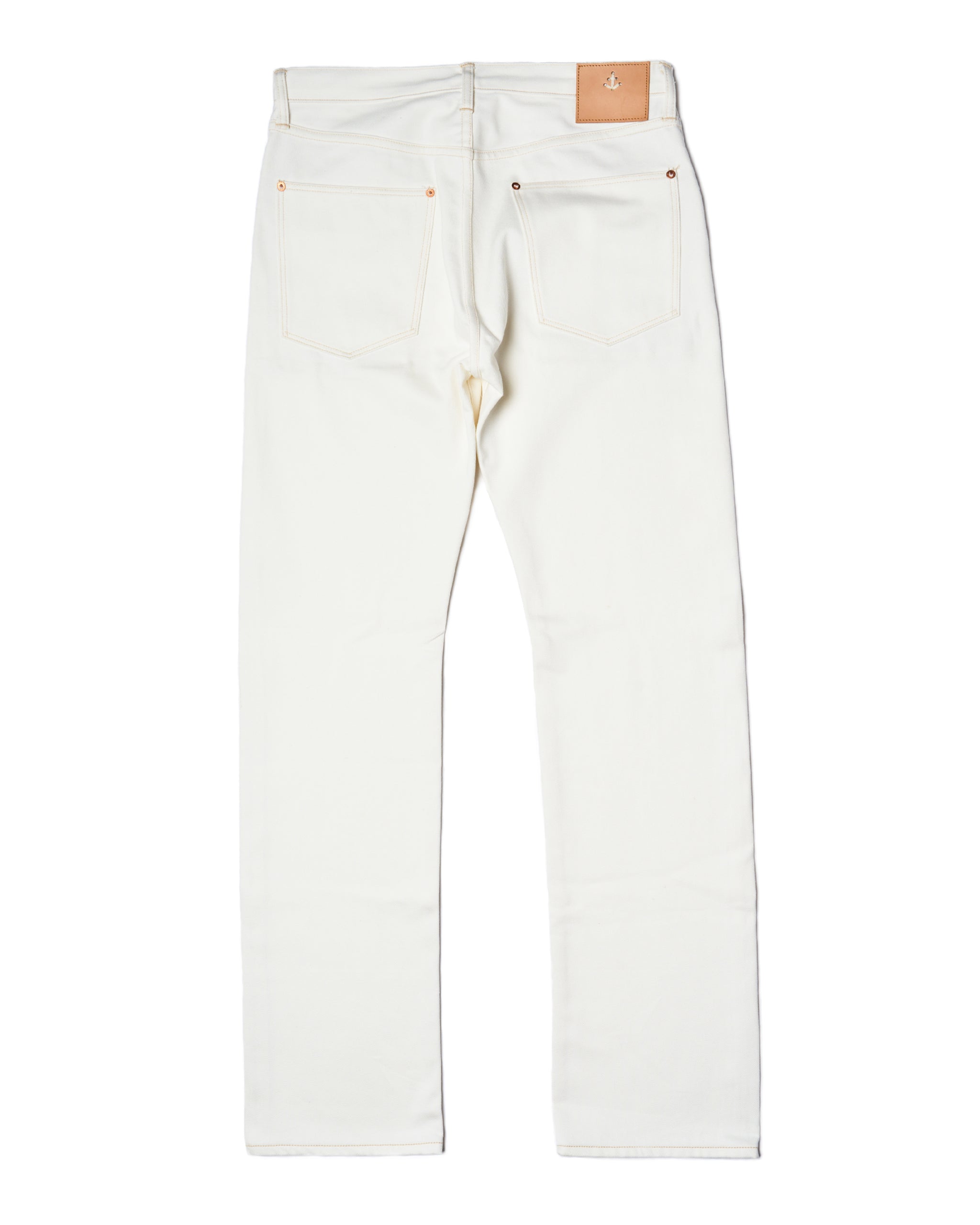 Denim trousers 505 - 14 oz Kiyama Sanforized - Off white