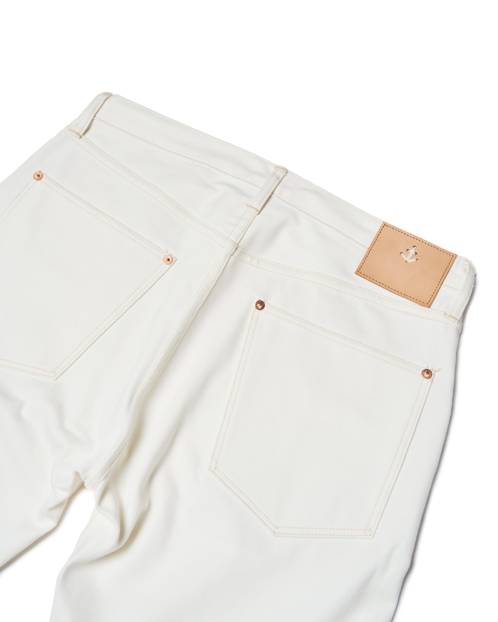 Denim trousers 505 - 14 oz Kiyama Sanforized - Off white