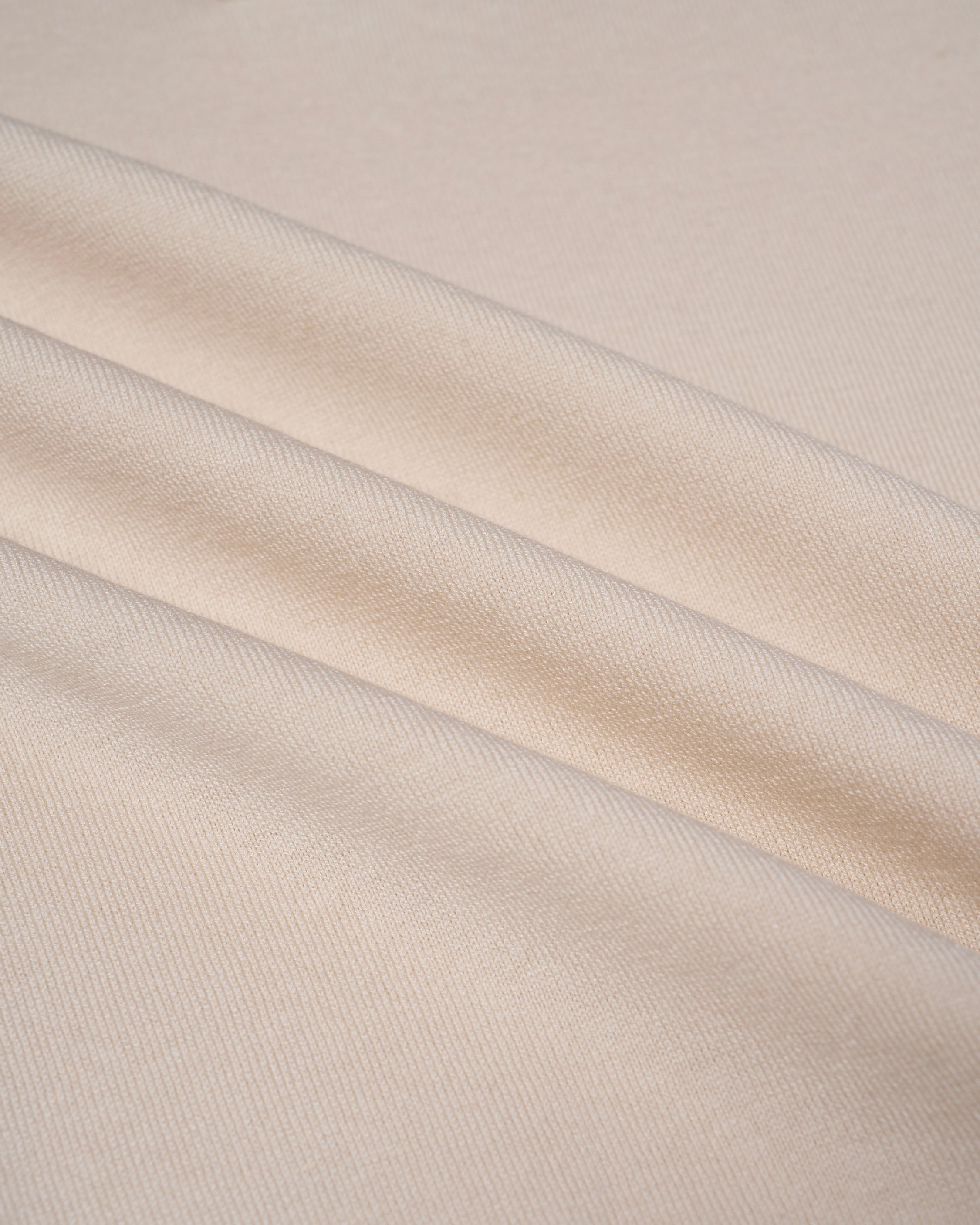 Knitted raglan sleeve polo - Offwhite - silk and cotton