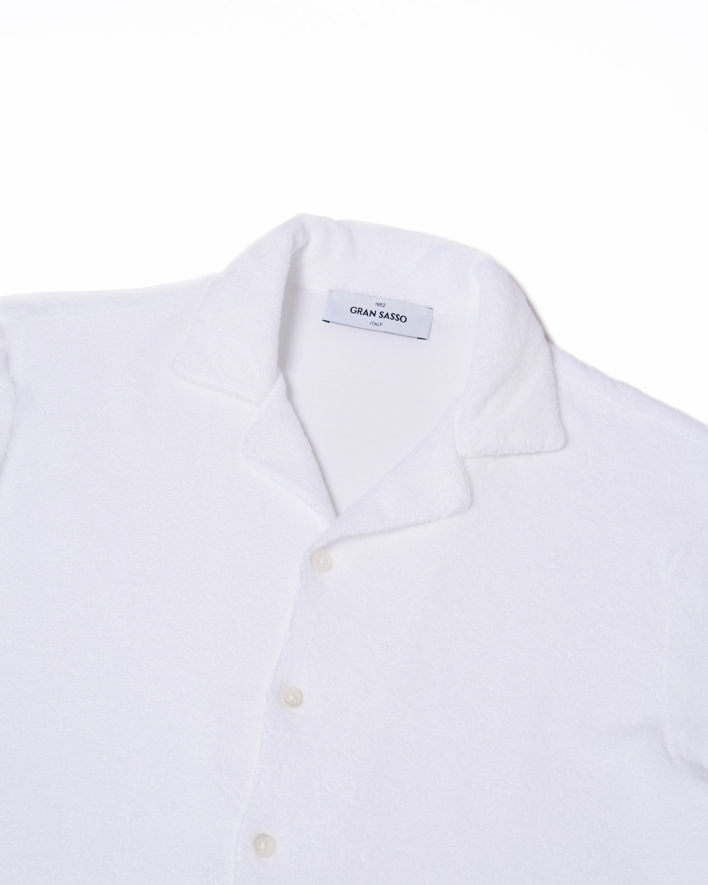 Terrycloth shirt - White